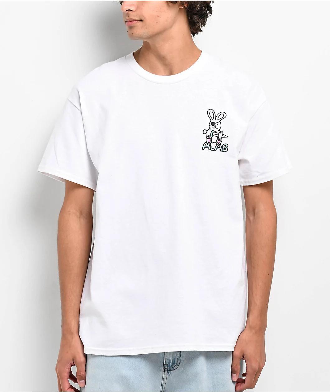 A.LAB Nasty Nine White T-Shirt Product Image
