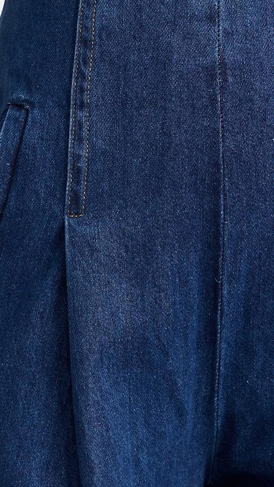 Rosetta Getty High Rise Wide Leg Jeans | Shopbop Product Image
