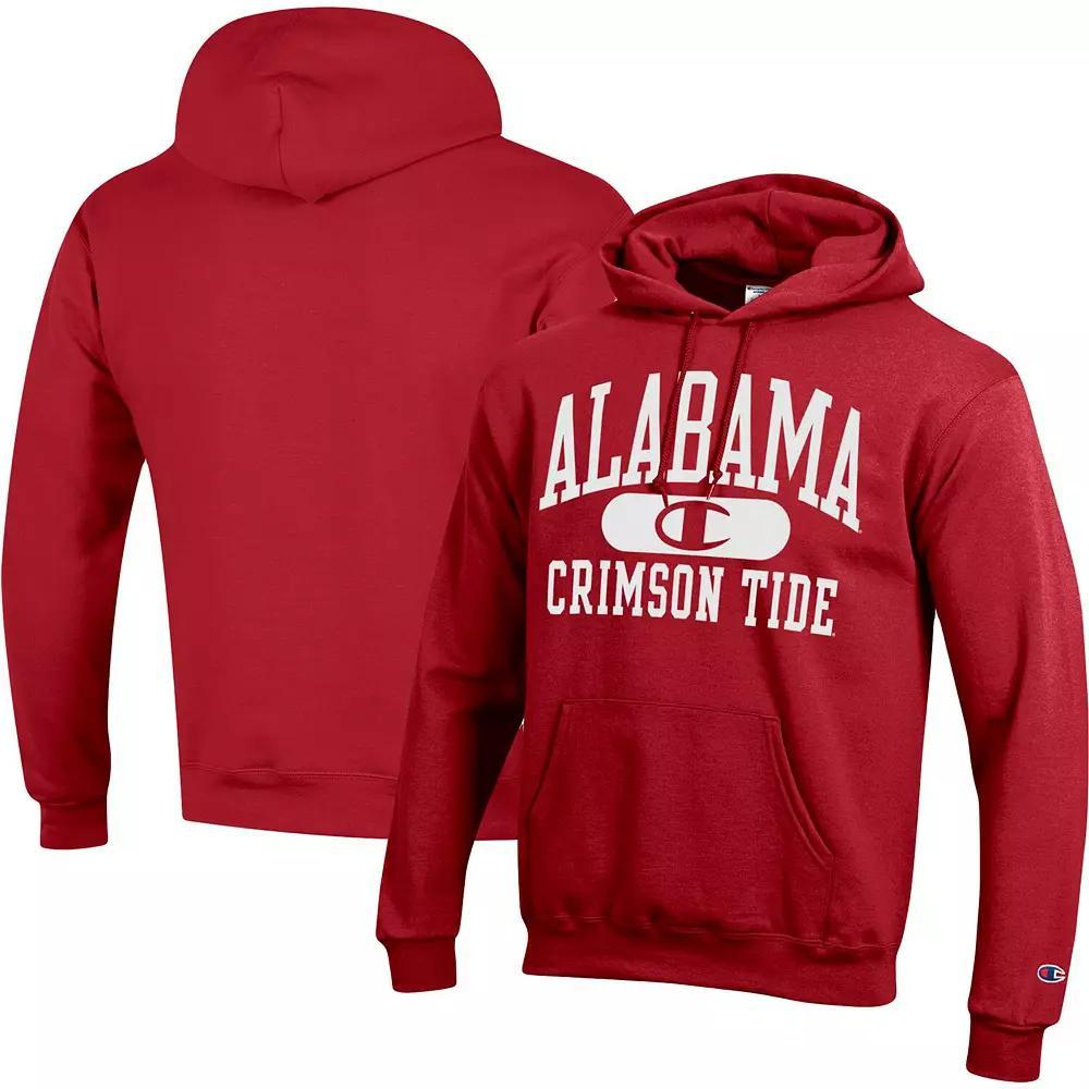 Men's Champion Crimson Alabama Crimson Tide Arch Pill Pullover Hoodie, Size: XL, Red Product Image