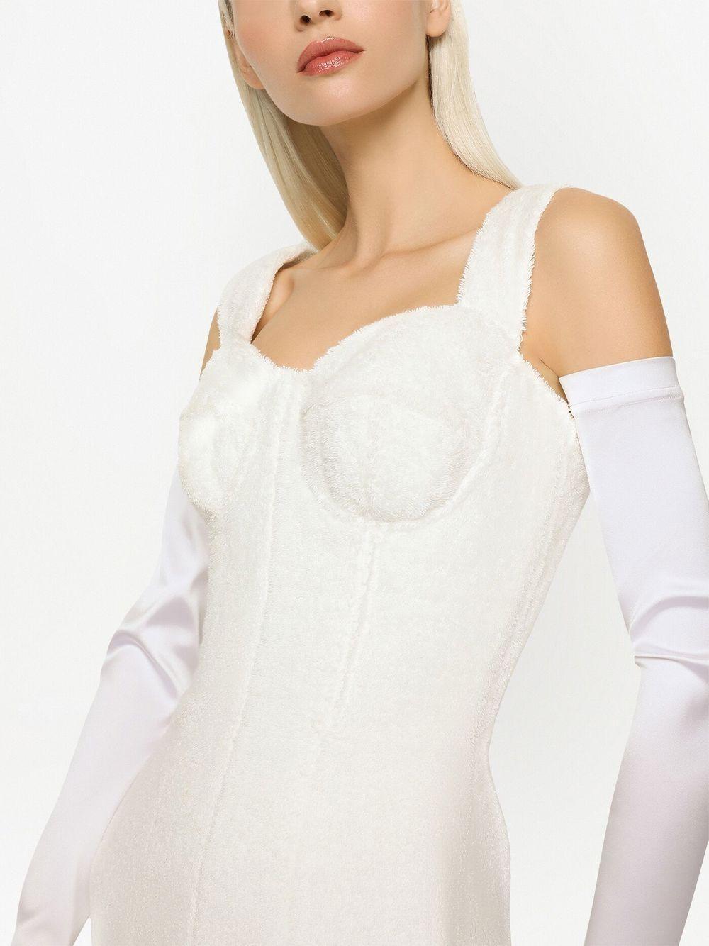 KIM DOLCE&GABBANA terrycloth minidress Product Image