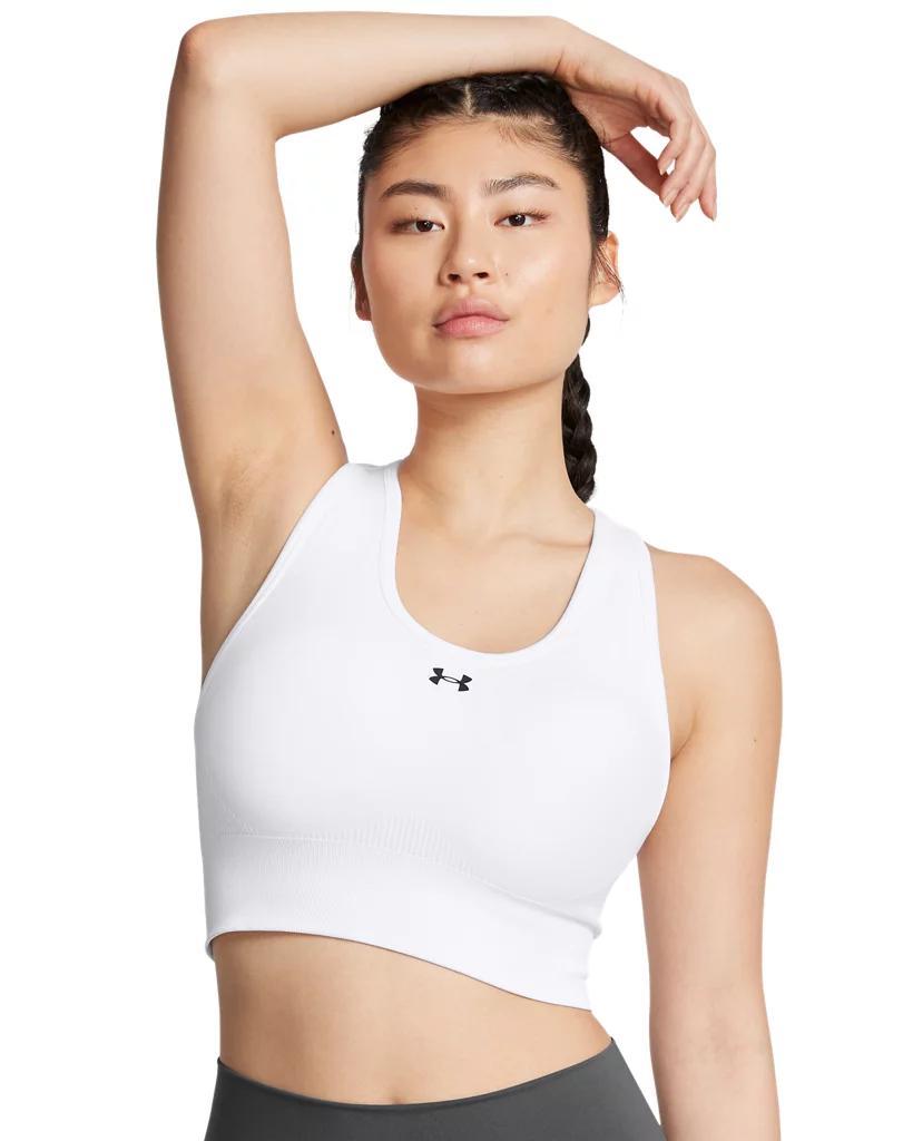UA Vanish Seamless Womens Mid Sports Bra Product Image