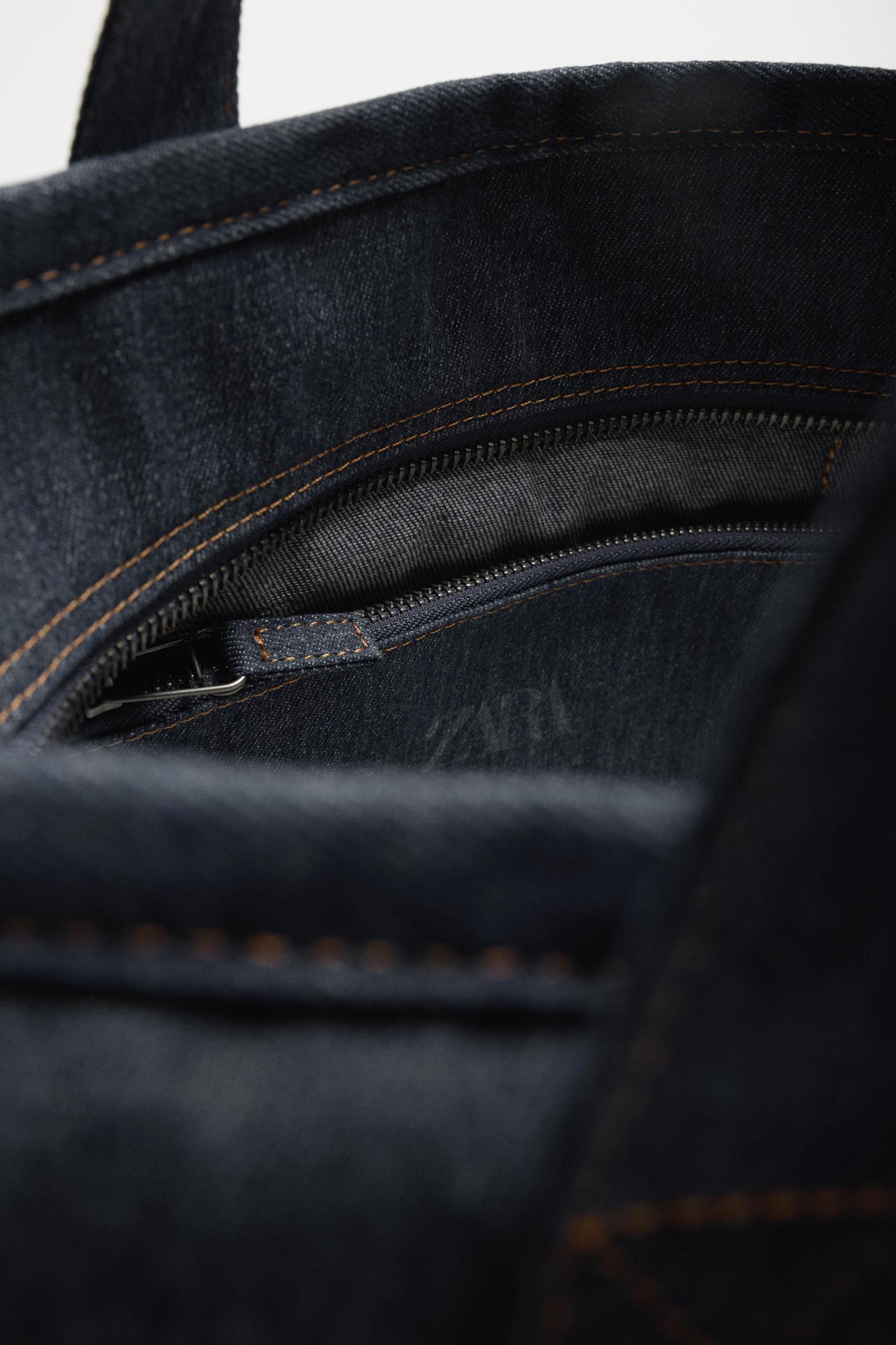 DENIM TOTE BAG Product Image