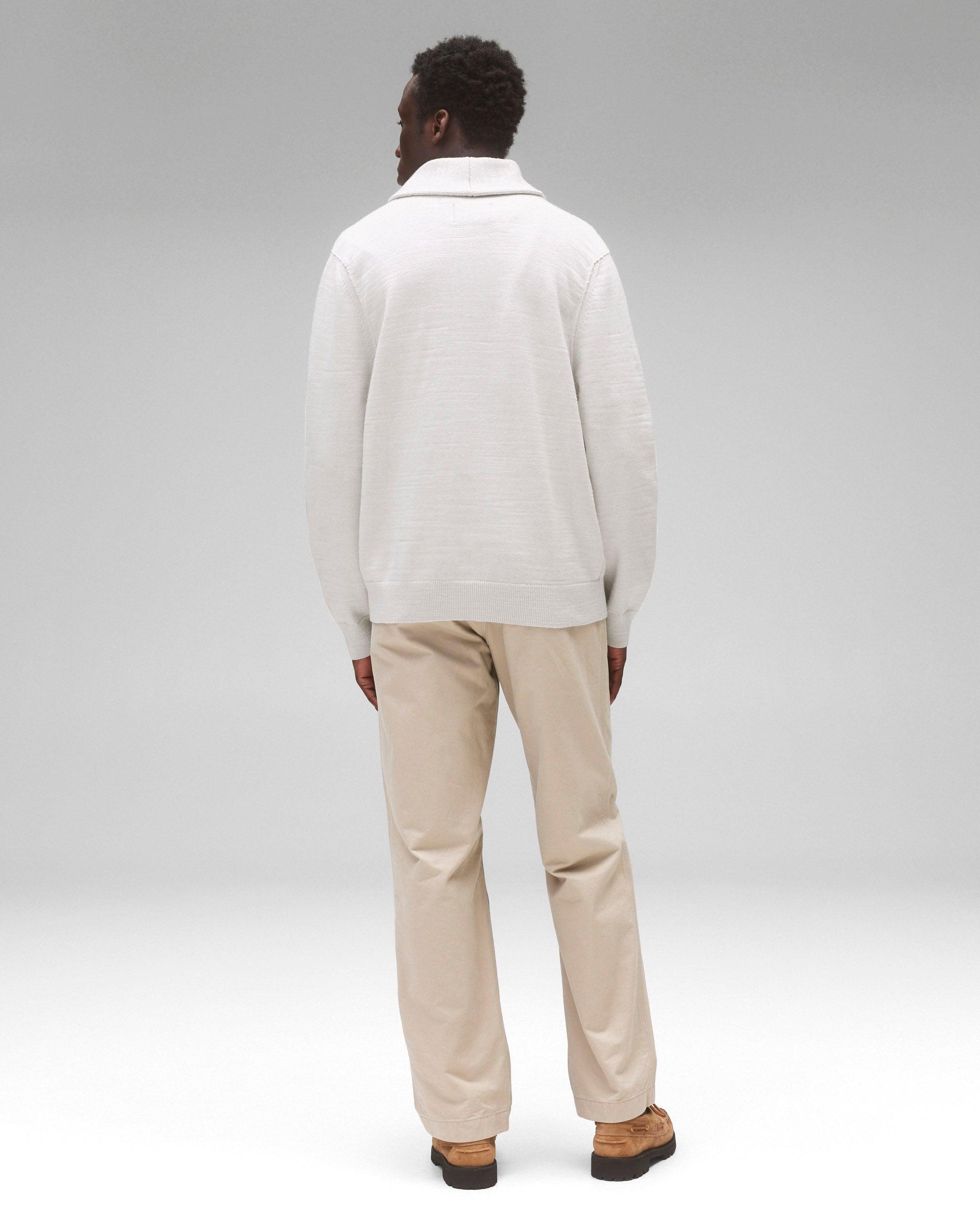 Cotton Slub Laurel Shawl Cardigan Male Product Image