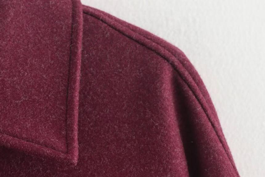 Plain Pocket Detail Zip Jacket Product Image