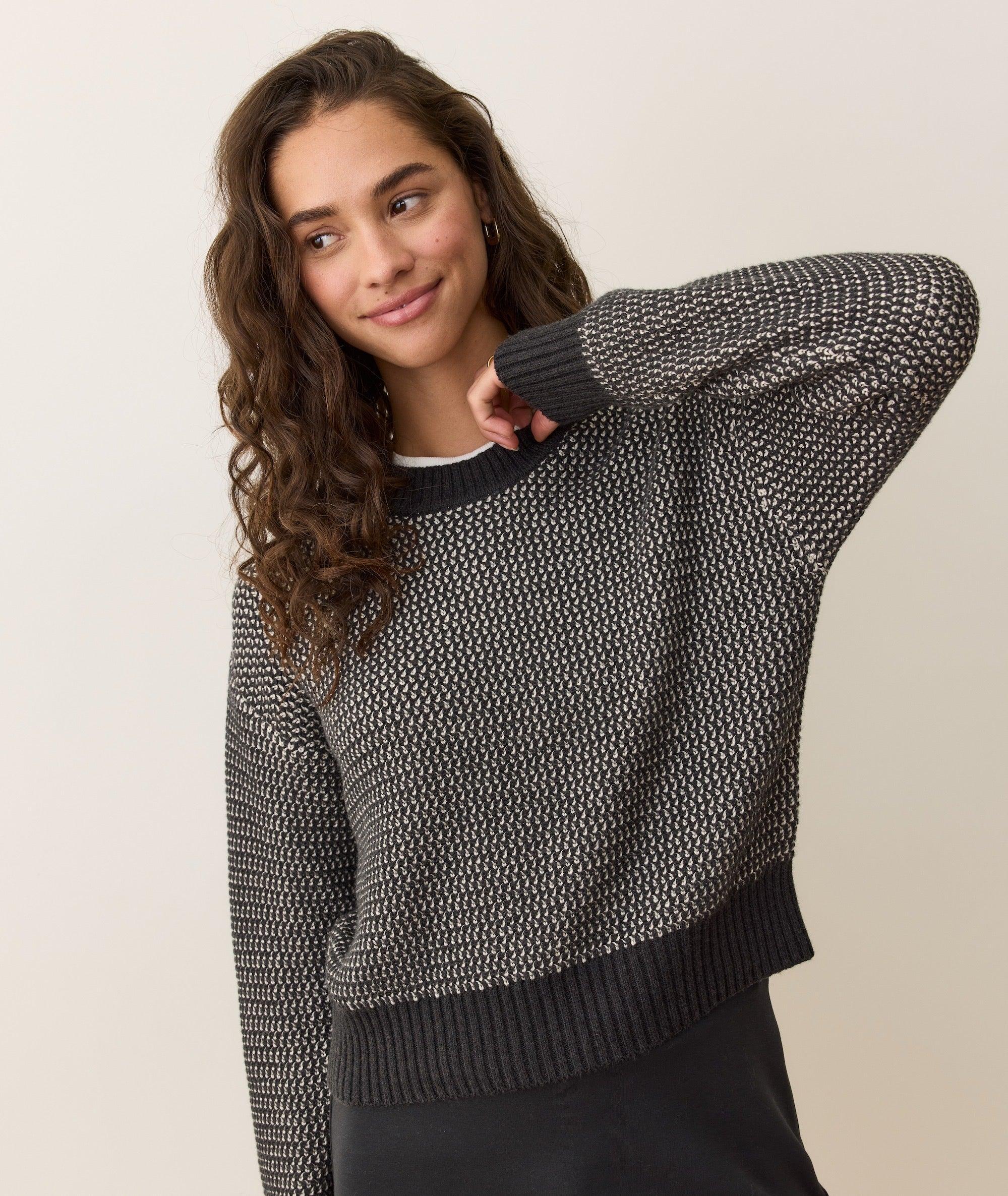 Robin Textured Crewneck Sweater Product Image