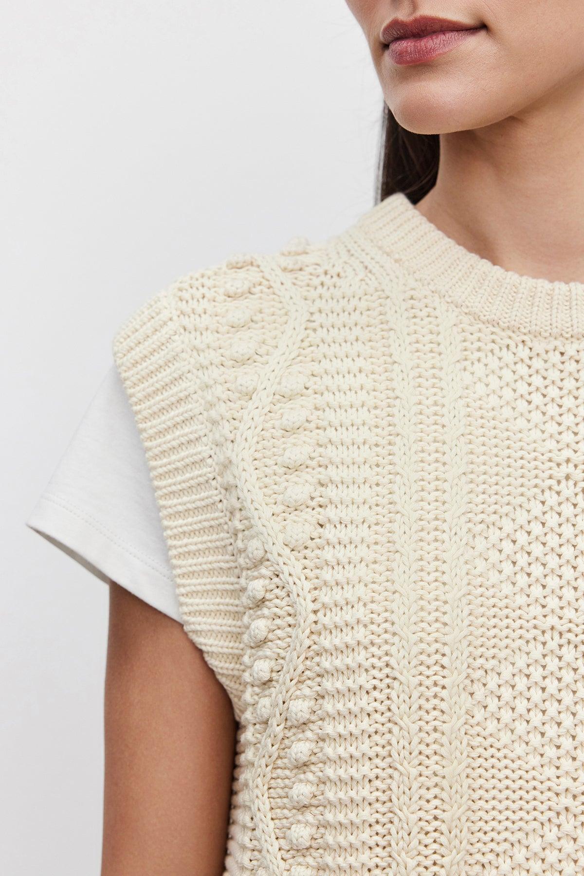 Maggy chunky pima cotton sweater Product Image