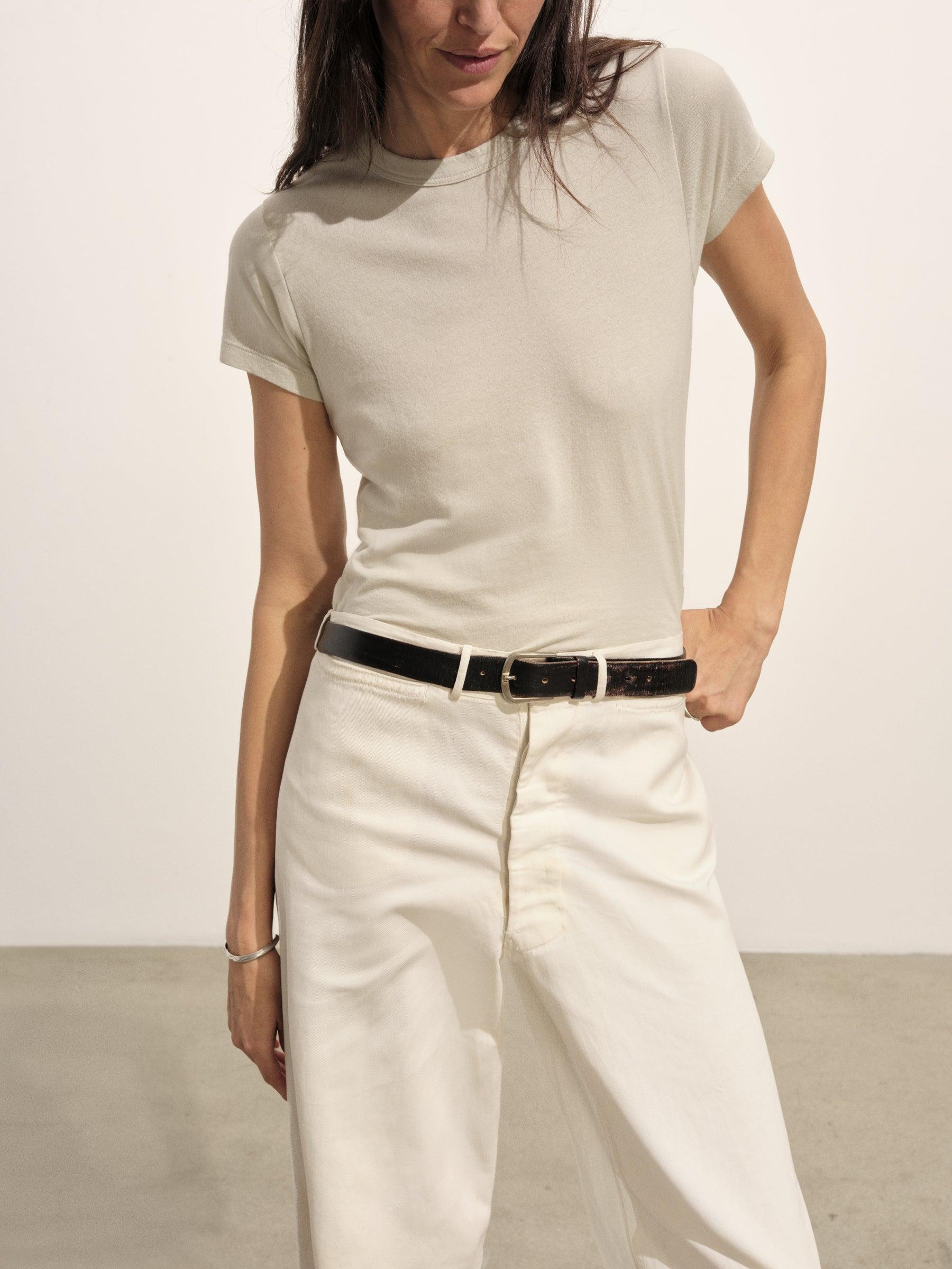 Oyster Cloud Jersey Slim Crew Product Image