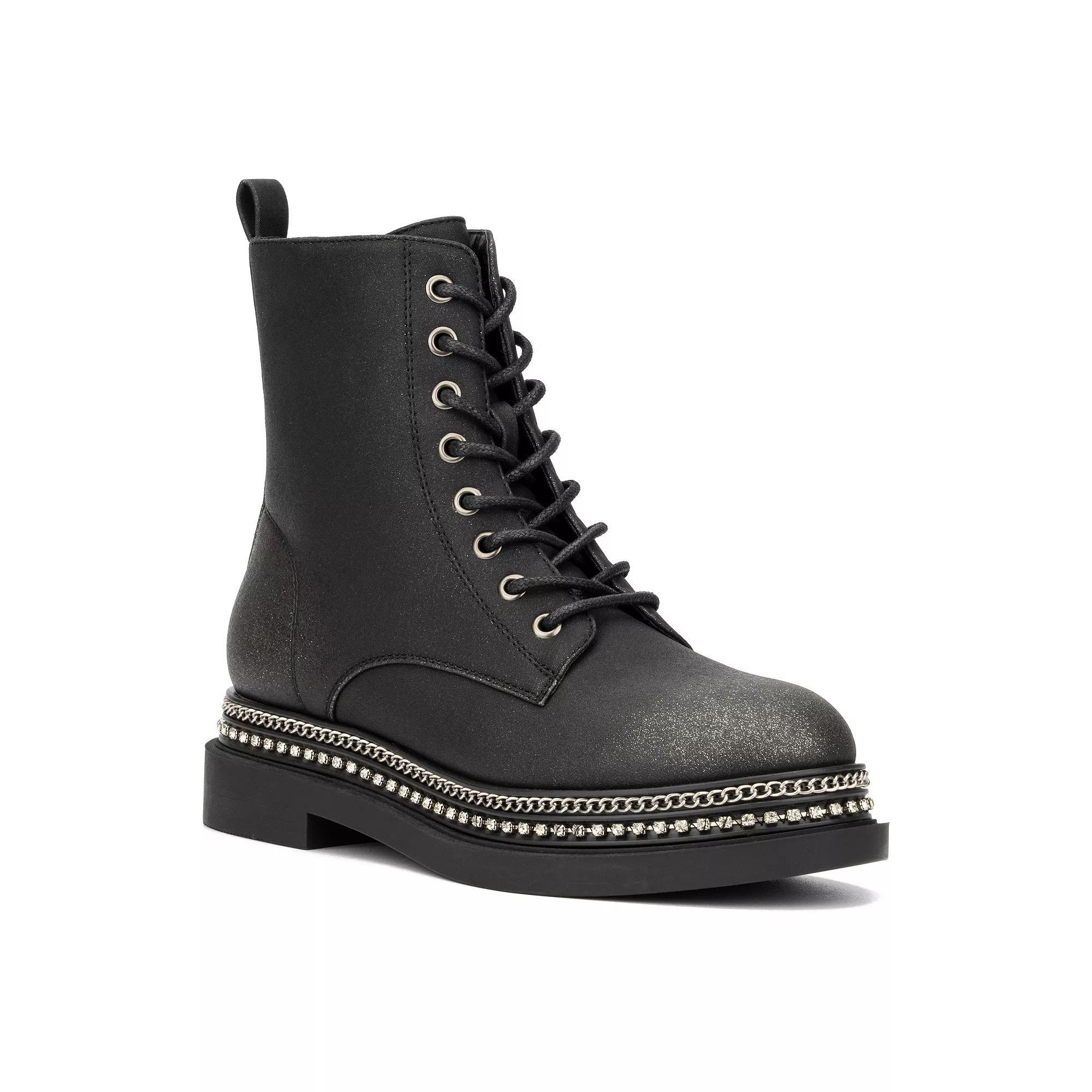 New York & Company Kadence Womens Combat Boots Product Image