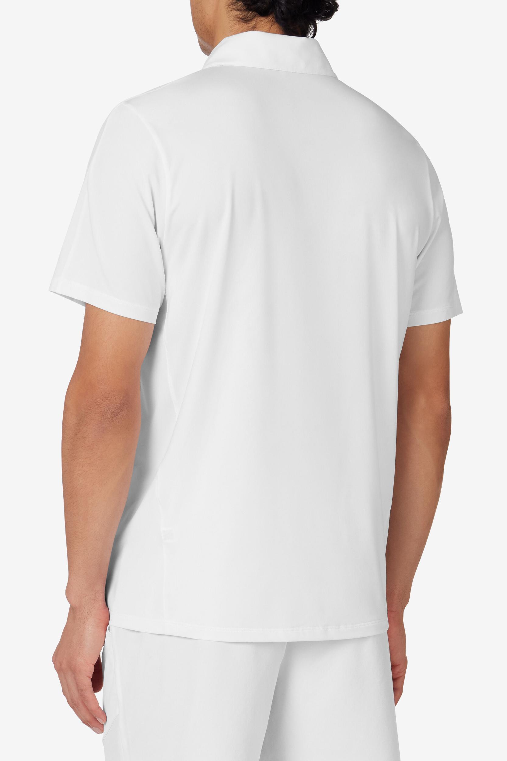 Short Sleeve Zip Polo Product Image