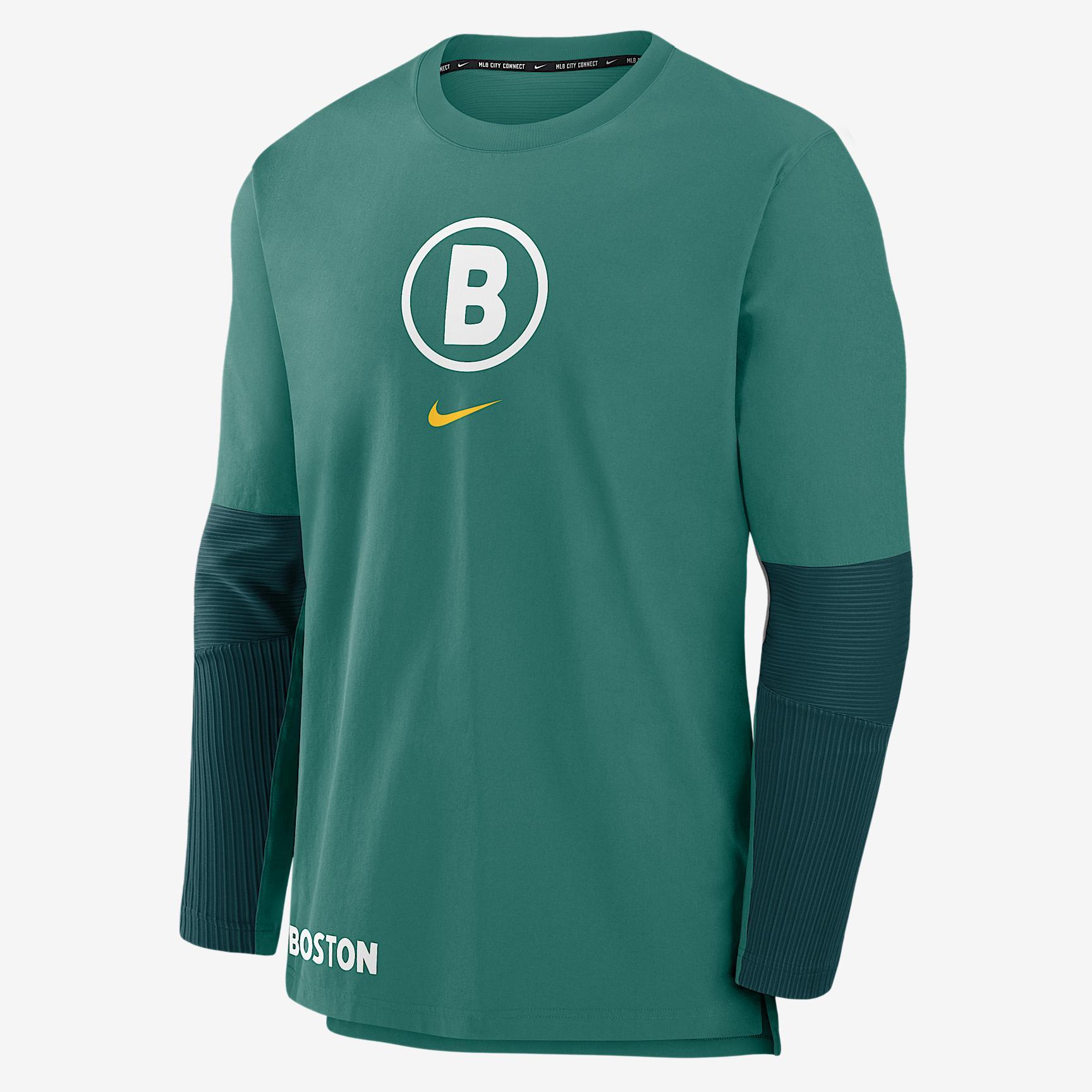 Boston Red Sox Authentic Collection City Connect Player Men's Nike Dri-FIT MLB Pullover Jacket Product Image
