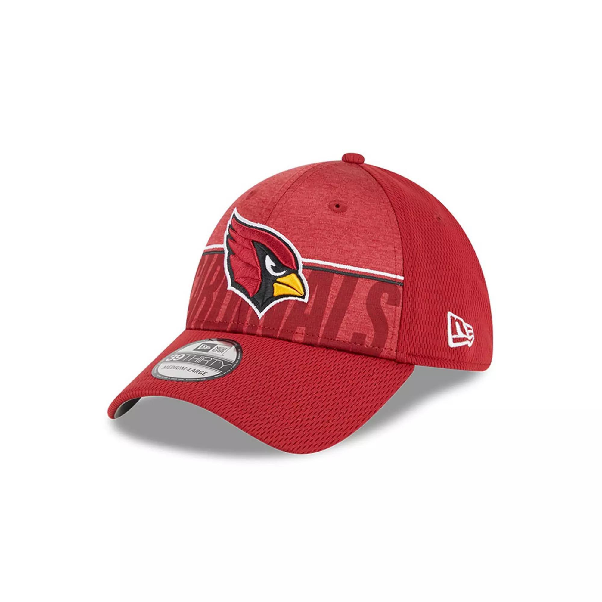 Mens New Era Cardinal Arizona Cardinals 2023 NFL Training Camp 39THIRTY Flex Fit Hat Product Image