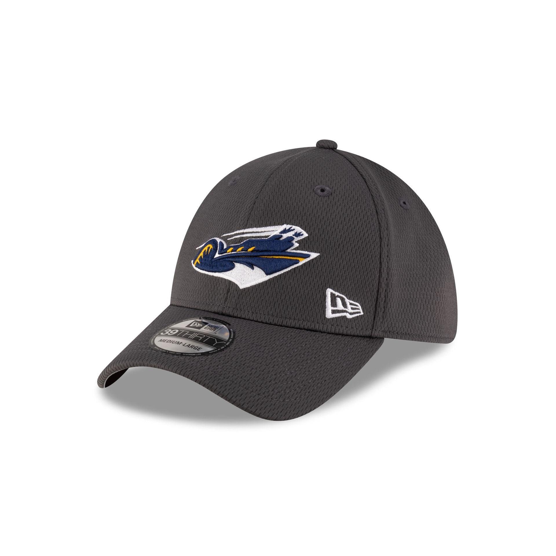 Memphis Showboats Gray 39THIRTY Stretch Fit Hat Male Product Image