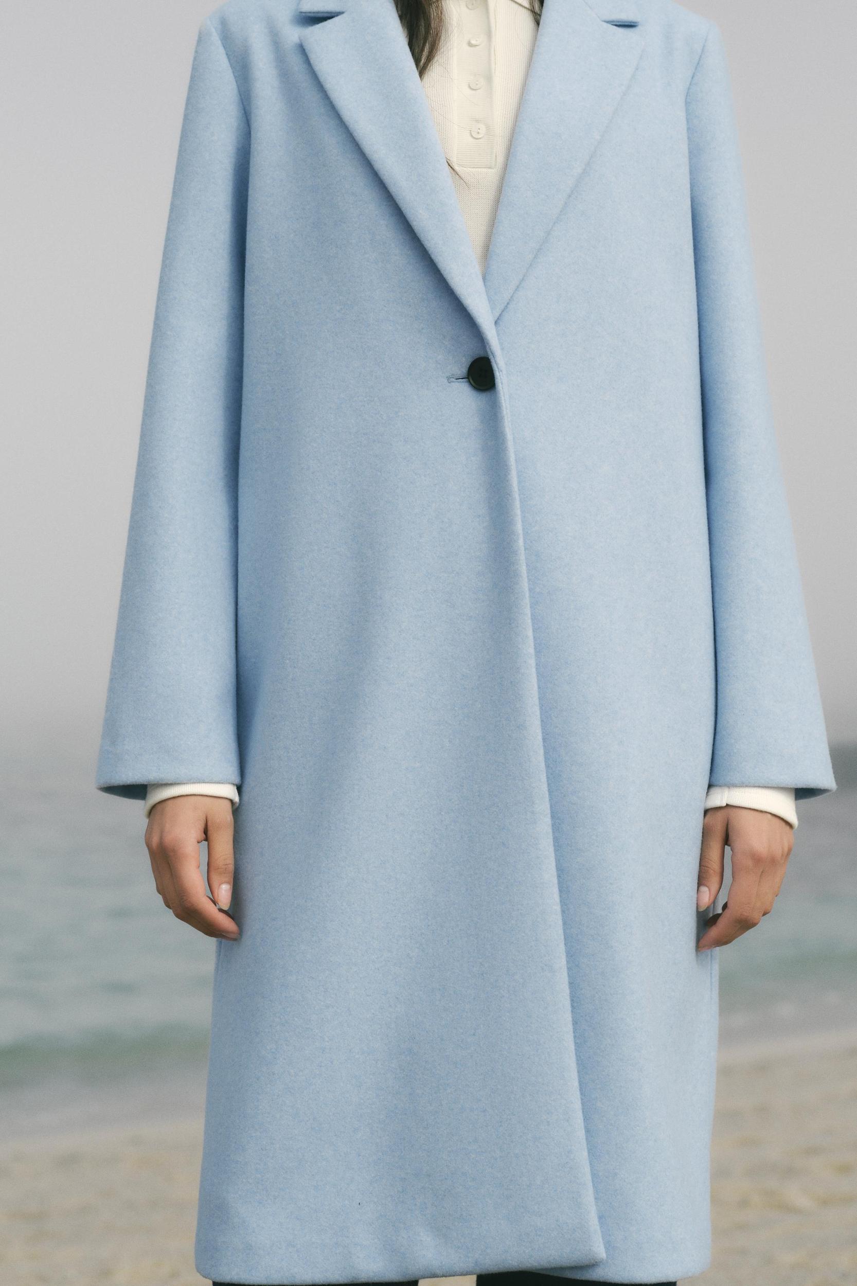 BUTTONED SOFT COAT Product Image