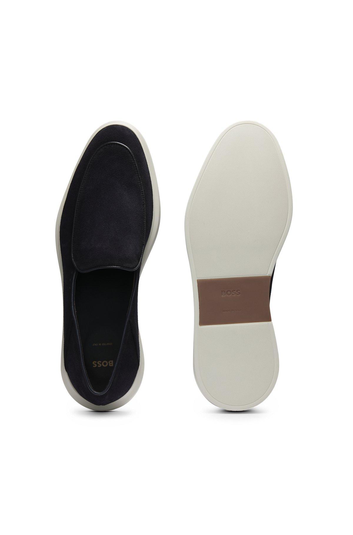 Mens Le Loafers Supple in Suede Product Image