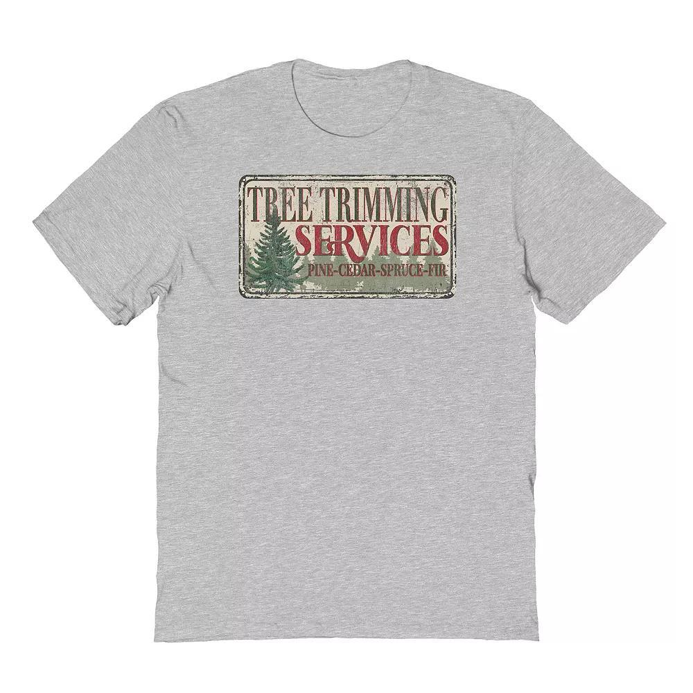 Men's Tree Trimming Service Graphic Tee, Women's, Size: Small, Sport Gray Product Image