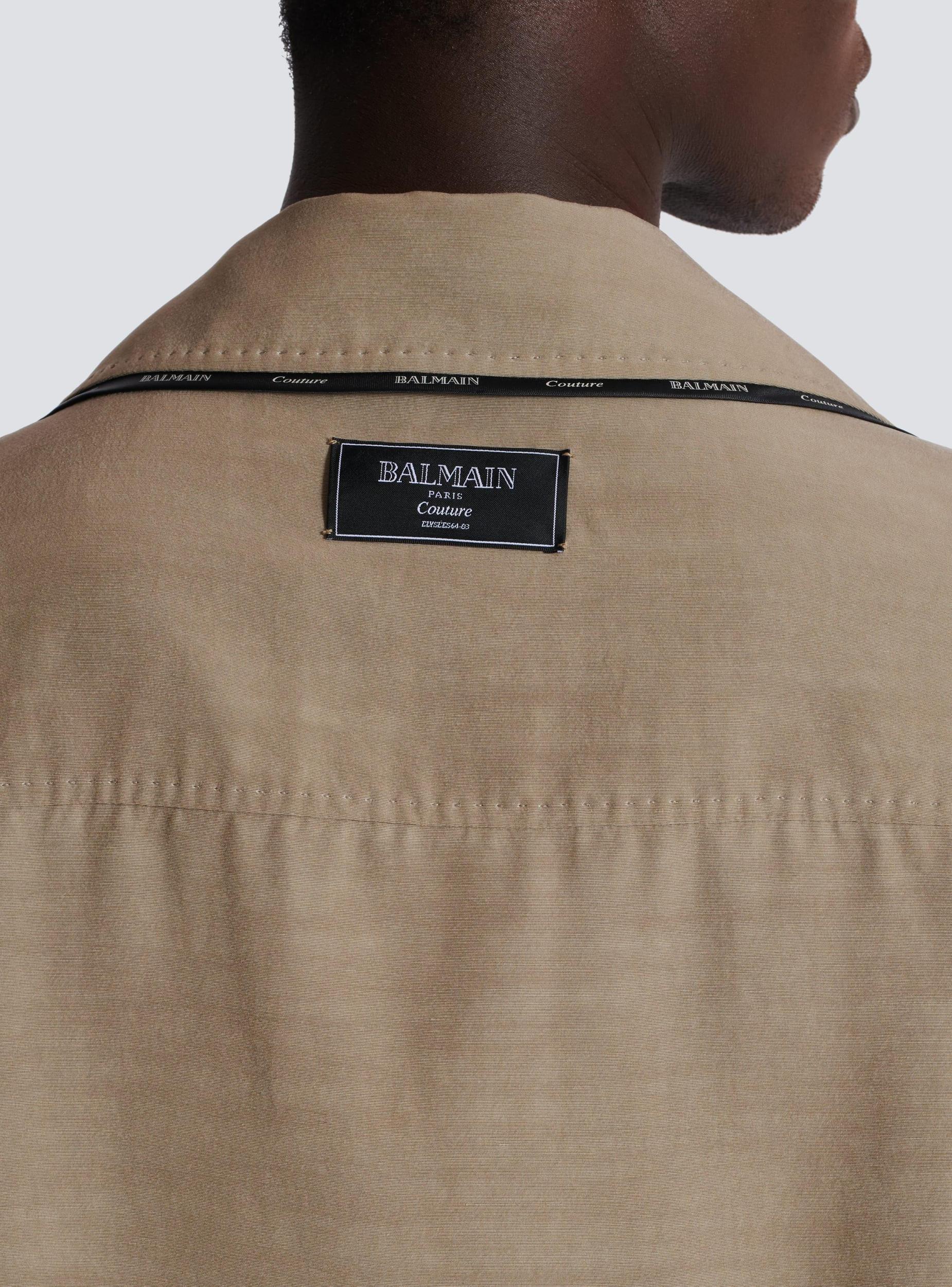 Cupro pyjama shirt with pockets Product Image