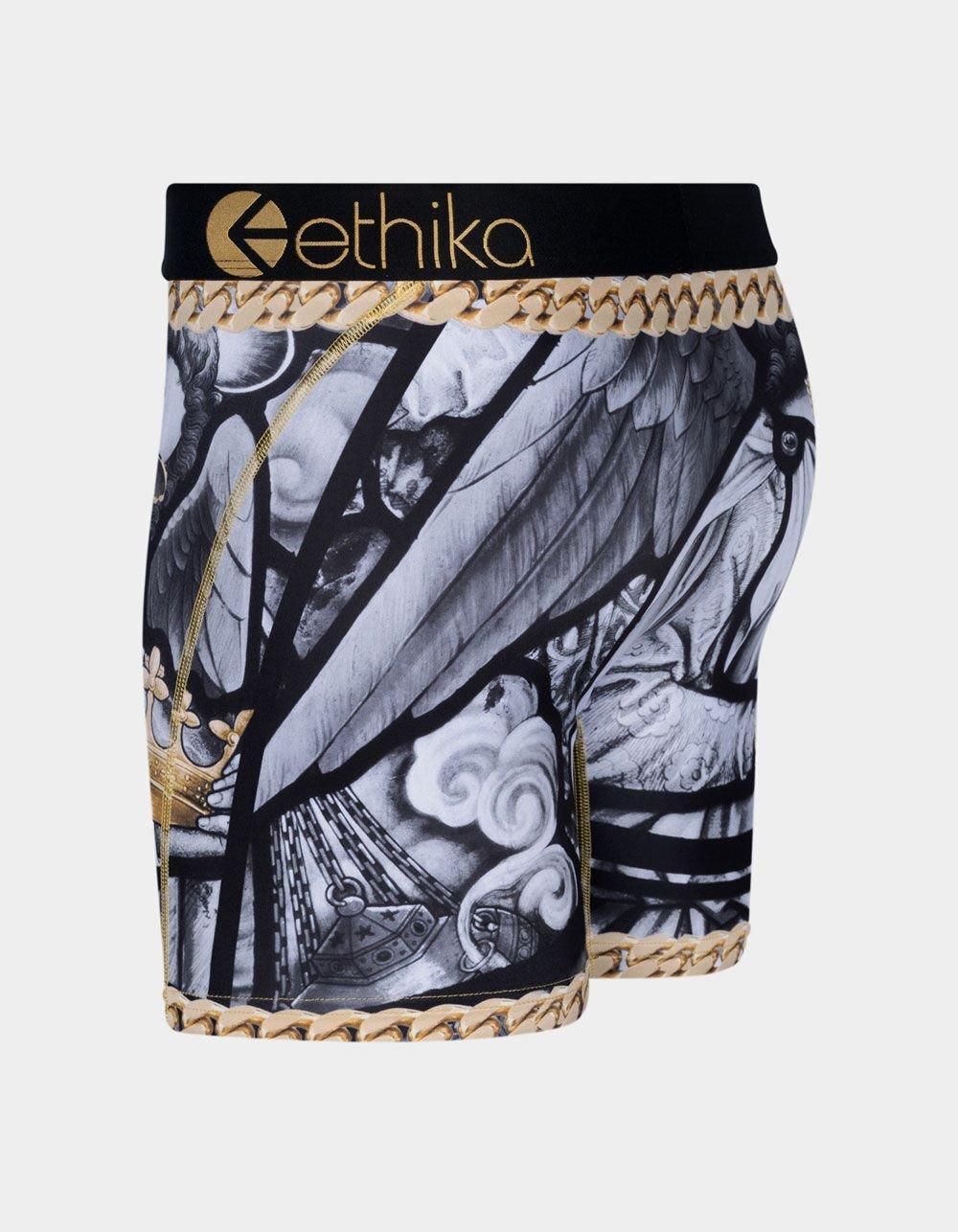 ETHIKA Heavenly Mens Mid Boxer Briefs - MULTI Product Image