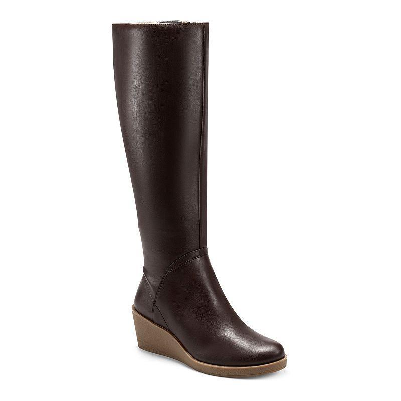 Aerosoles Binocular Womens Suede Knee-High Boots Product Image