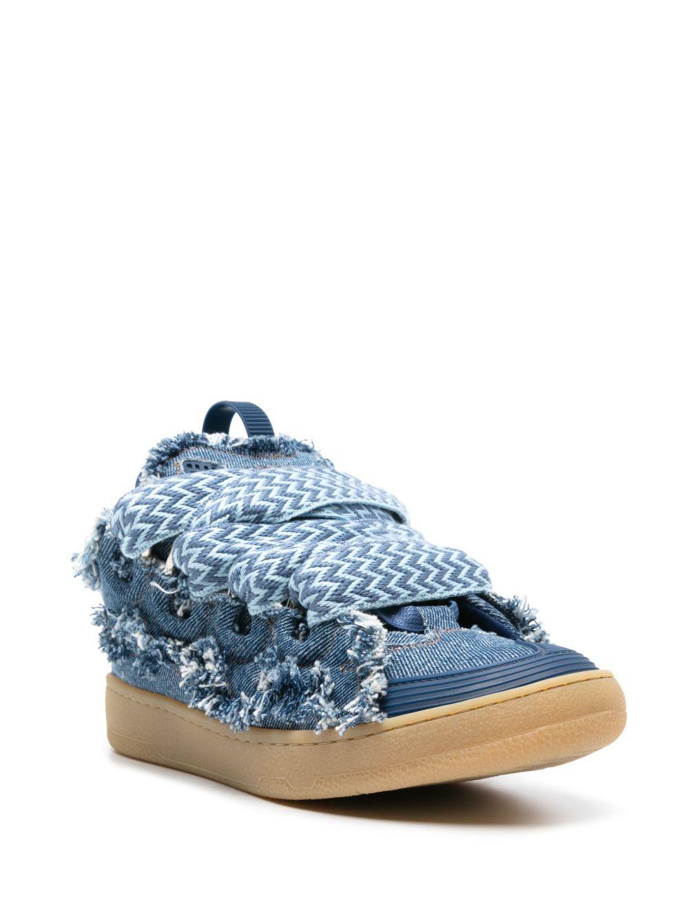 Curb denim sneakers Product Image