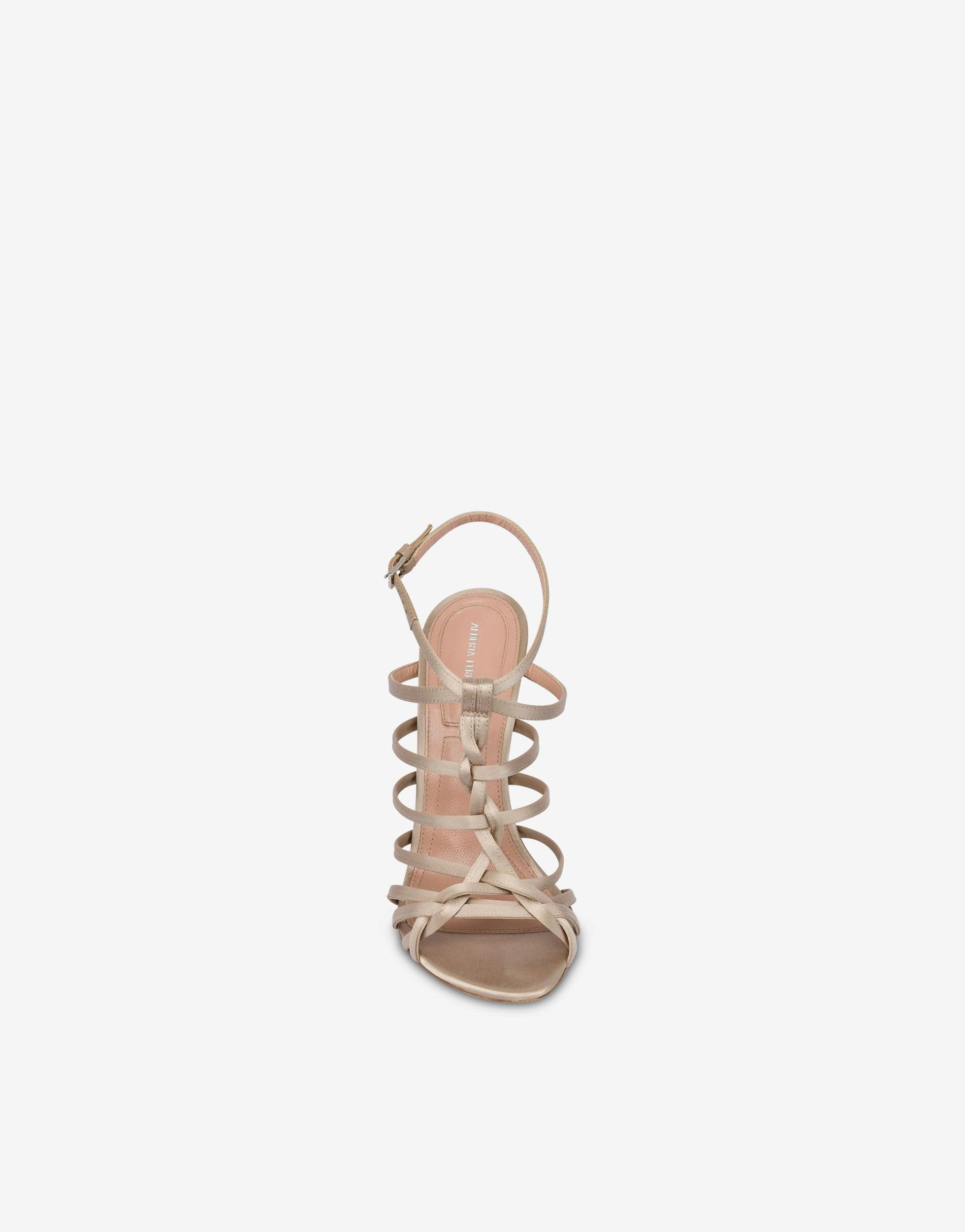 Evening Satin Sandals Product Image