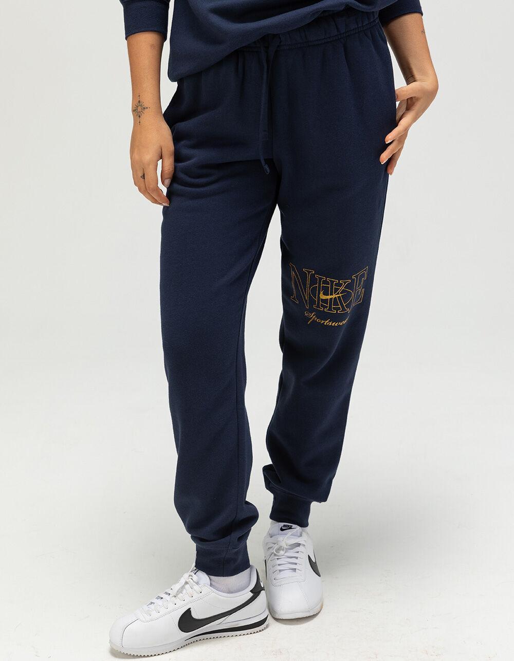 NIKE Sportswear Club Fleece Womens Mid Rise Joggers Product Image