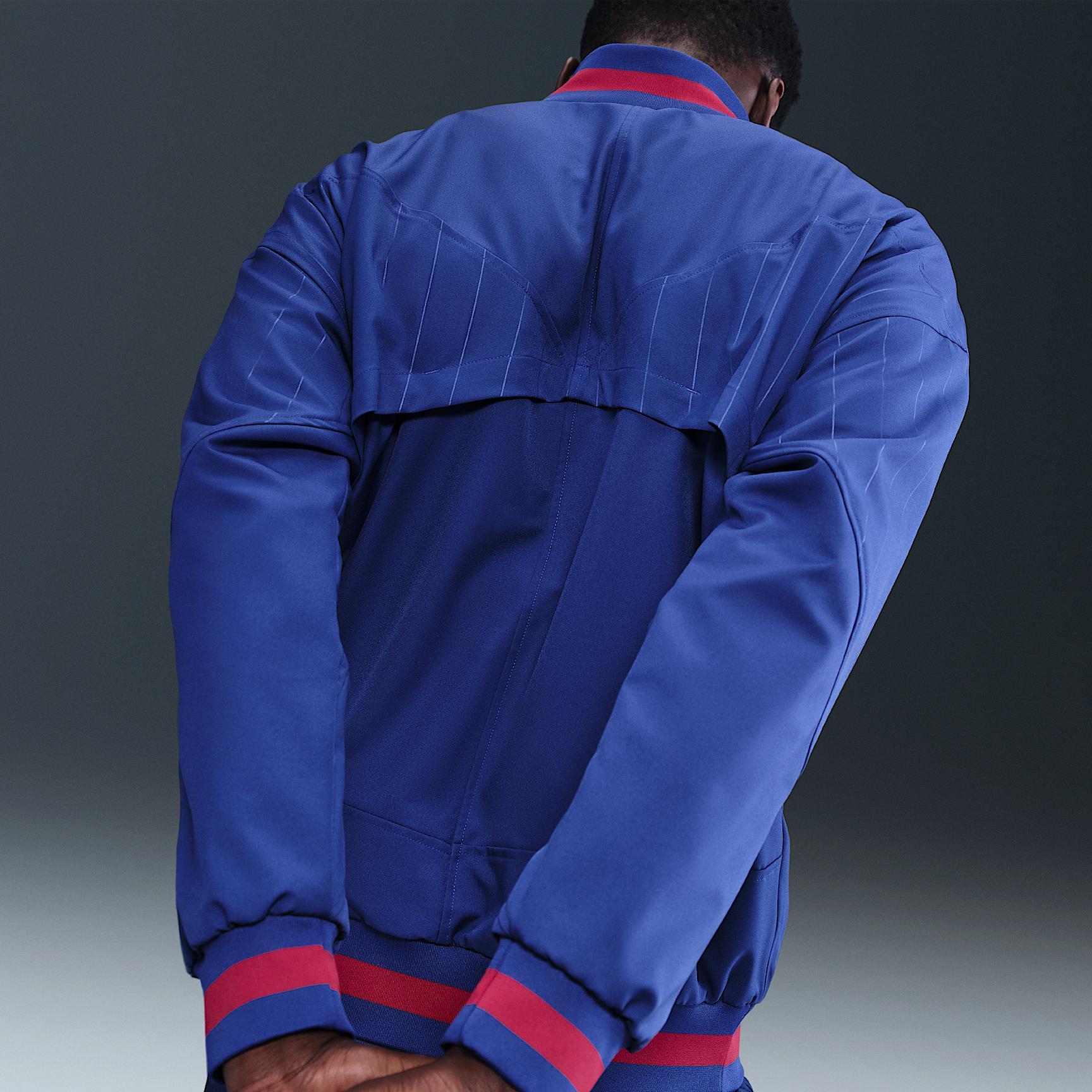 FC Barcelona Strike Home Men's Nike Dri-FIT Soccer Anthem Jacket Product Image