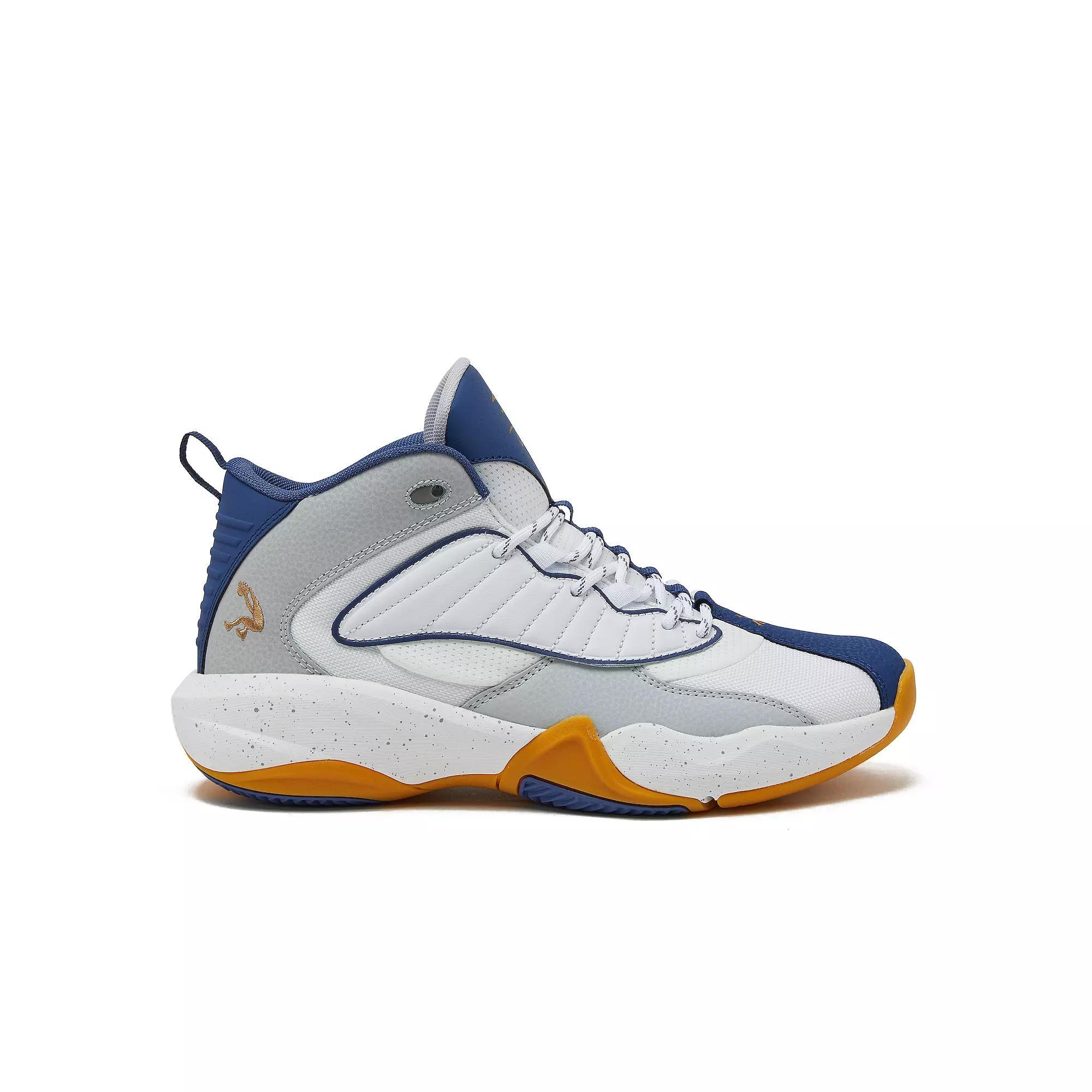 Shaq Speed Demon Men's Basketball Shoes, Size: 9.5, Bright White Gray Product Image