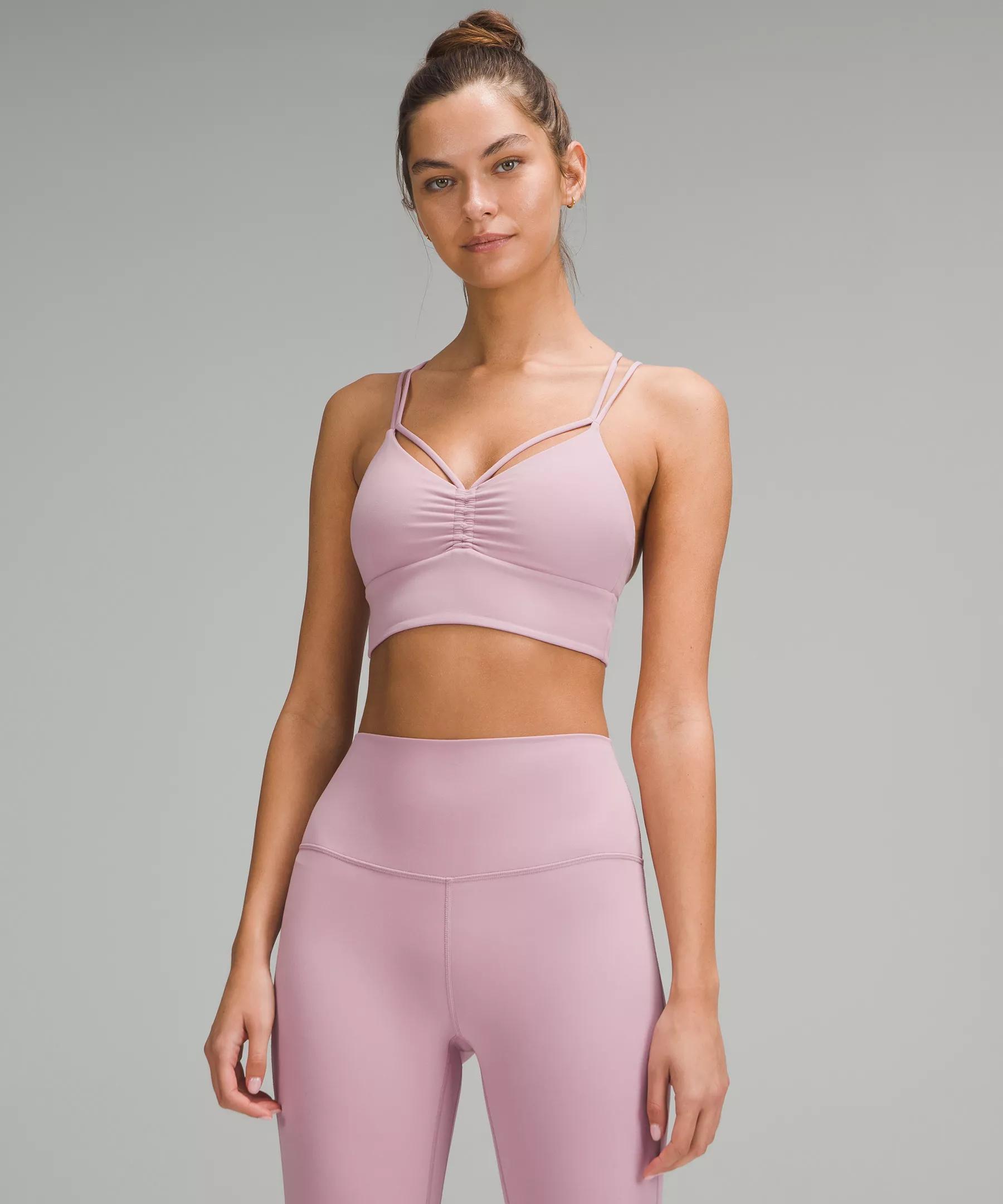 Nulu Strappy V-Neck Yoga Bra *Light Support, A/B Cup Product Image