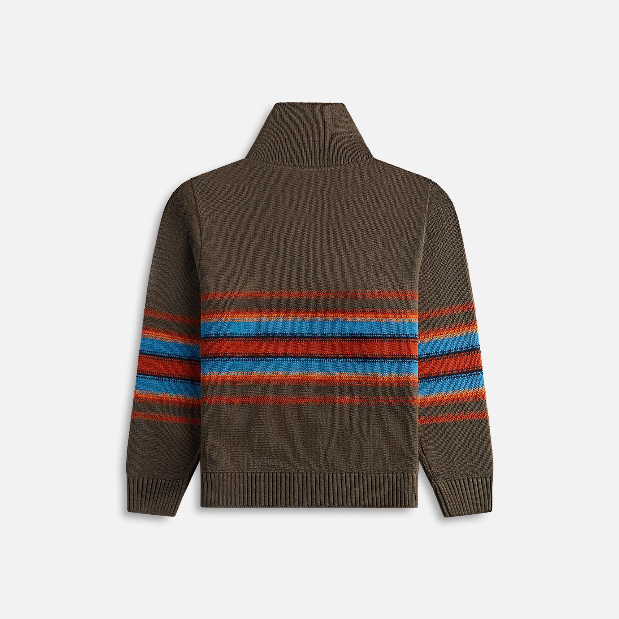 Craig Green Tape Knit Polo - Brown / Multi Male Product Image