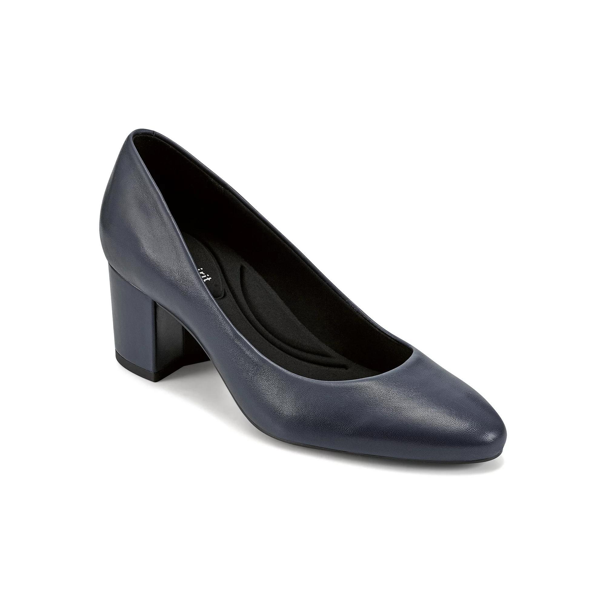 Easy Spirit Cosma E-Flex Women's Block Heel Pumps, Size: 9.5, Natural Product Image