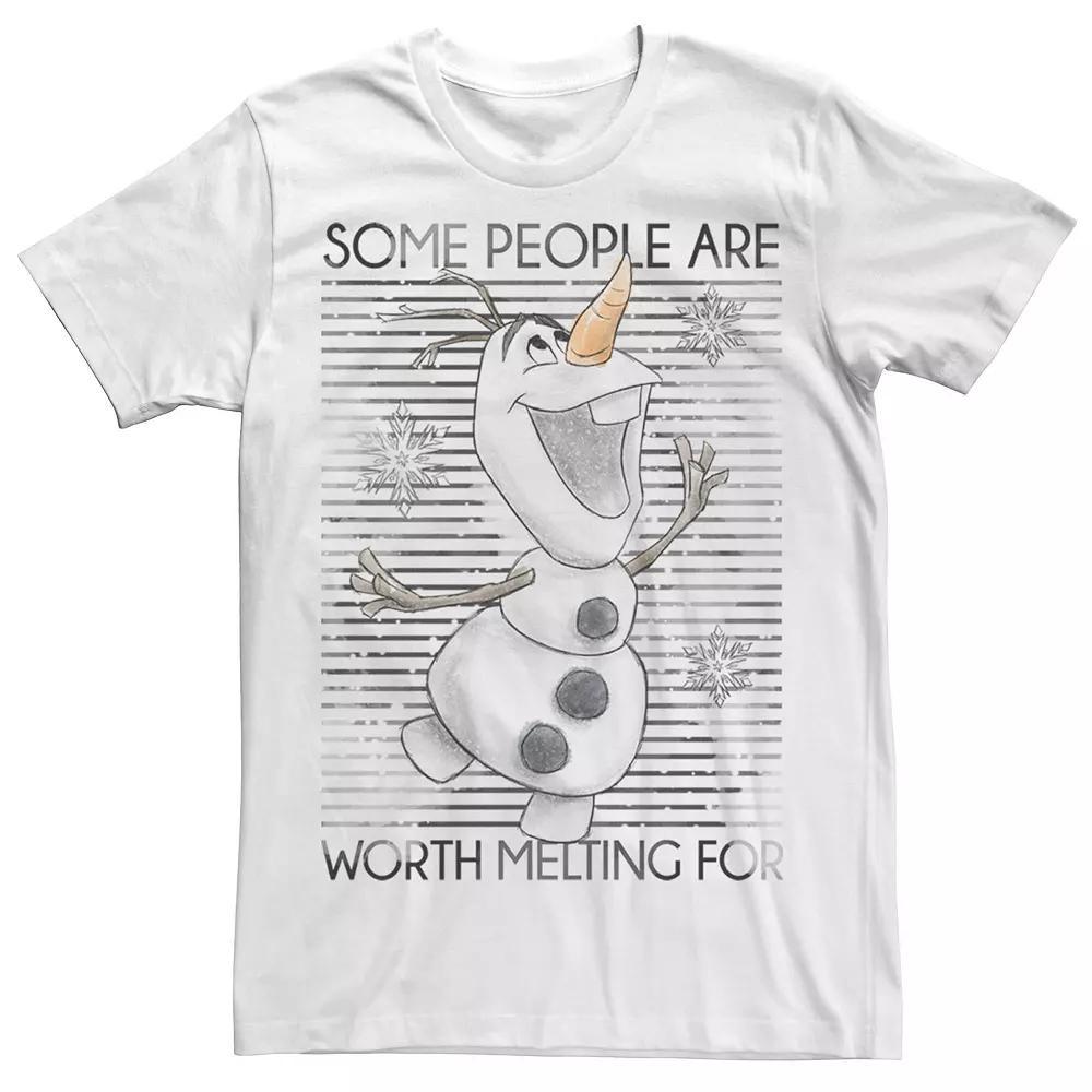 Mens Disneys Frozen Olaf Some People Are Worth Melting For Tee Product Image