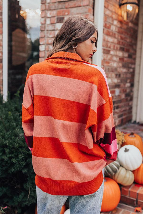 Picking Pumpkins Stripe Sweater Product Image