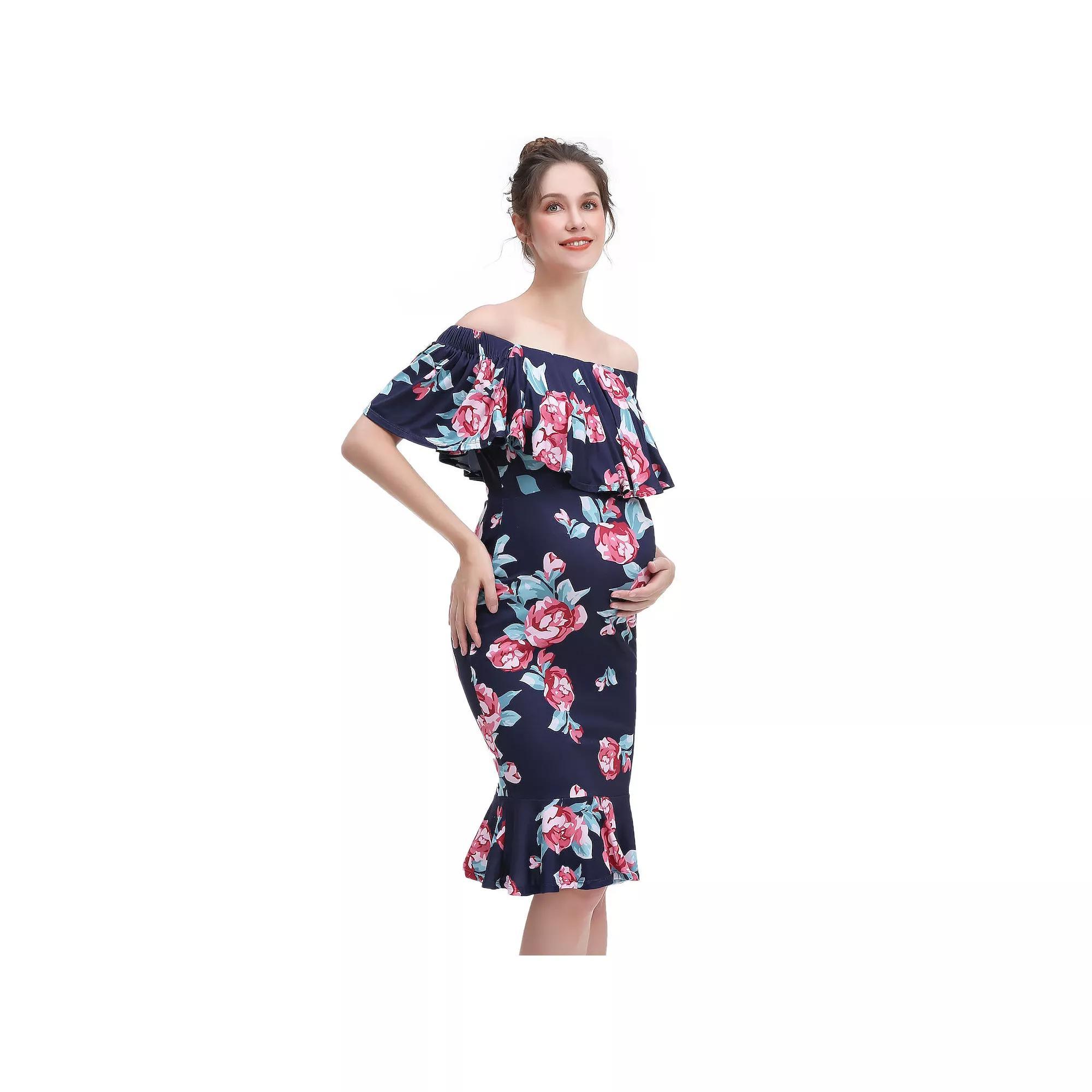 Maternity Pokkori Nursing Mermaid Dress, Womens Product Image