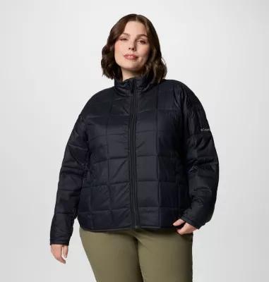 Plus Size Columbia Sienna Hill Quilted Jacket, Women's, Size: 3XL, Black Product Image
