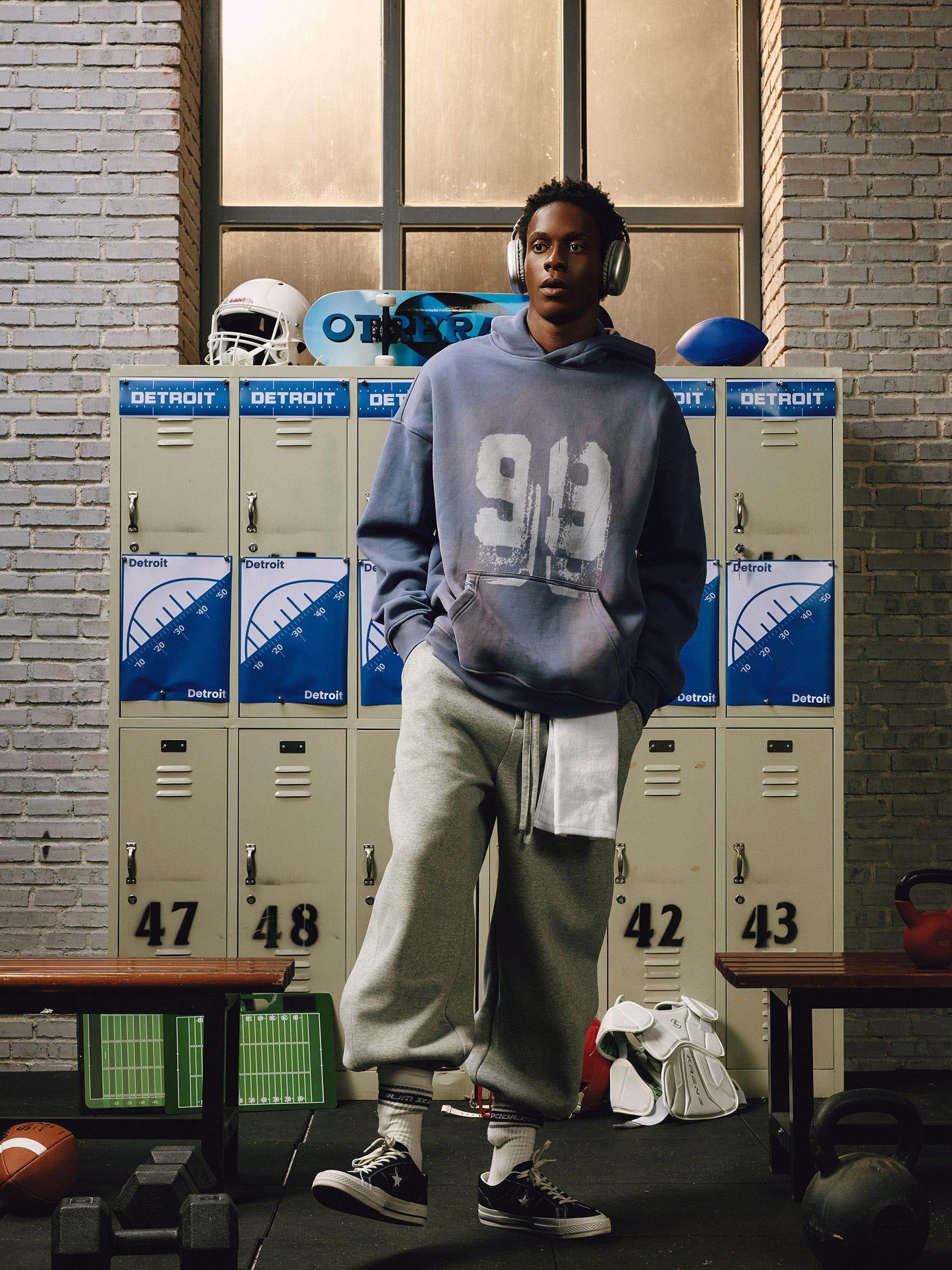 Aelfric Eden Graffiti Number Hoodie Product Image
