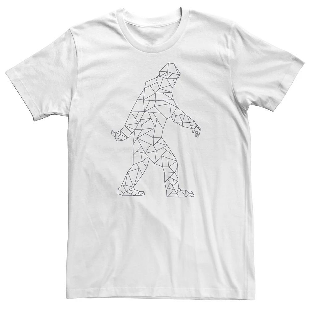 Men's Bigfoot Geometric Tee, Size: Medium, White Product Image