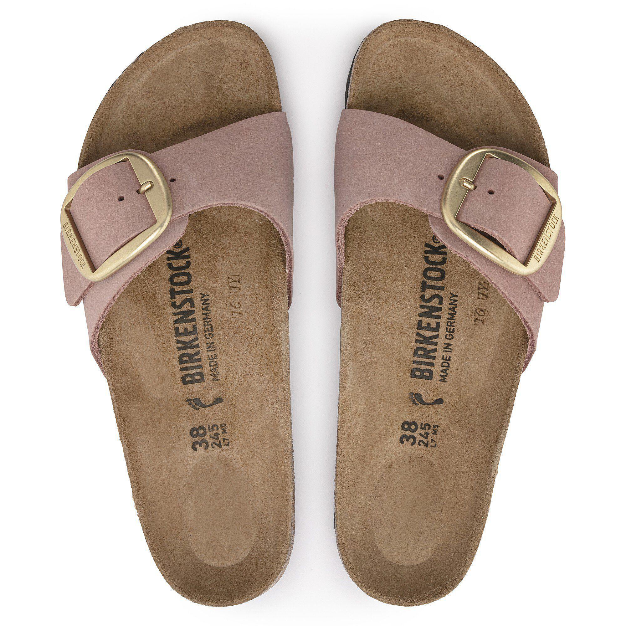 Madrid Big Buckle Natural Leather Nubuck Product Image