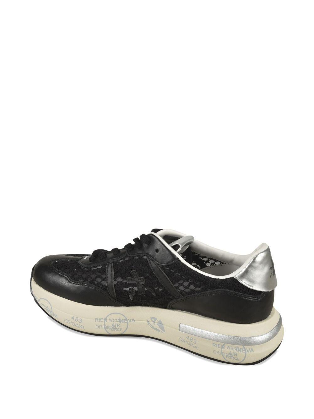 Cassie leather sneakers Product Image