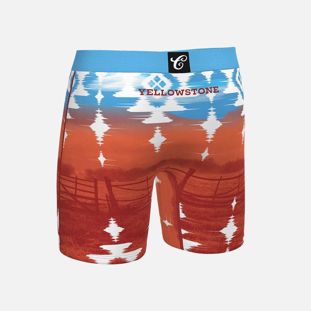 Contenders Clothing Yellowstone Ranch Sunset Brief Product Image