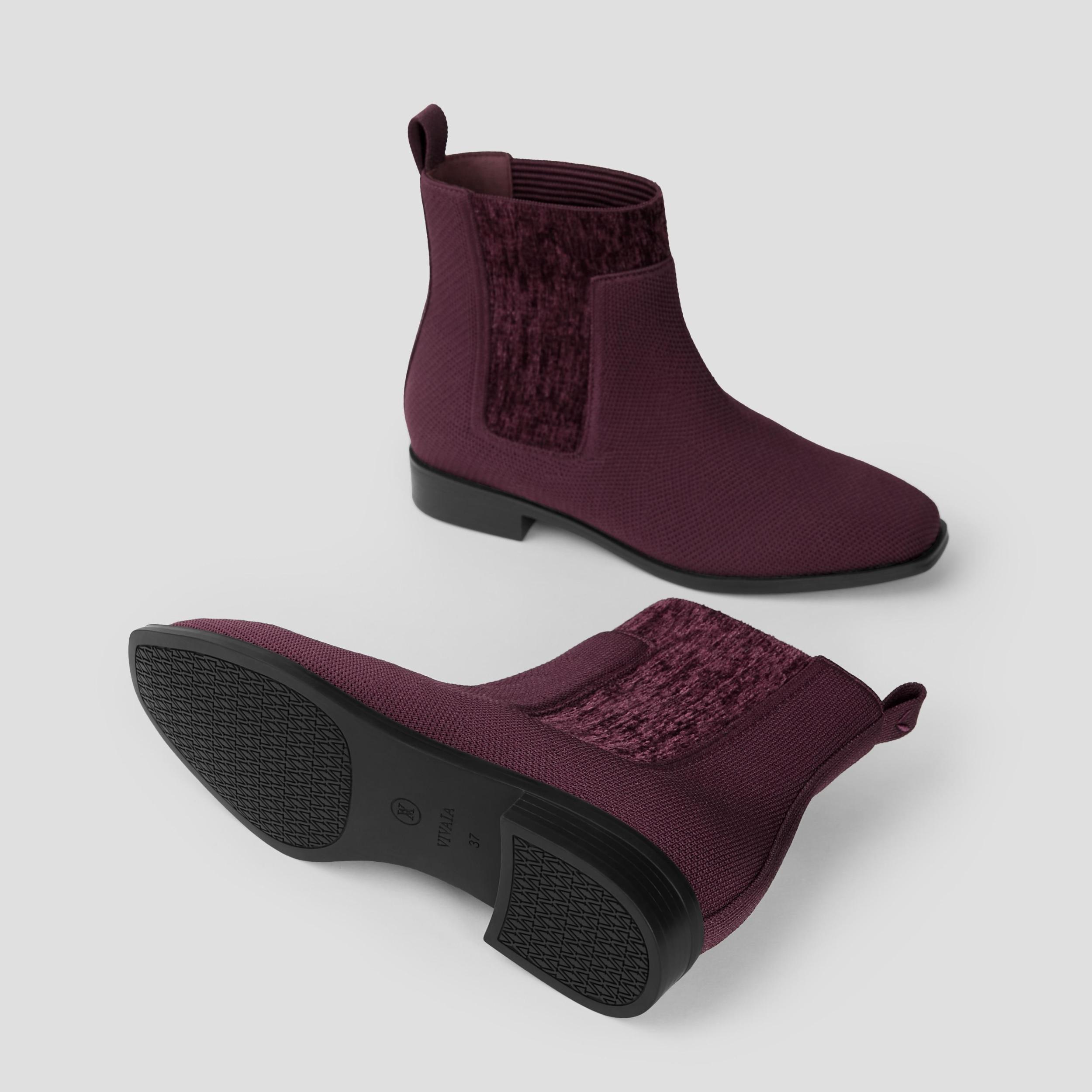 Square-Toe Water-Repellent Ankle Boots (Ryan Pro) Product Image