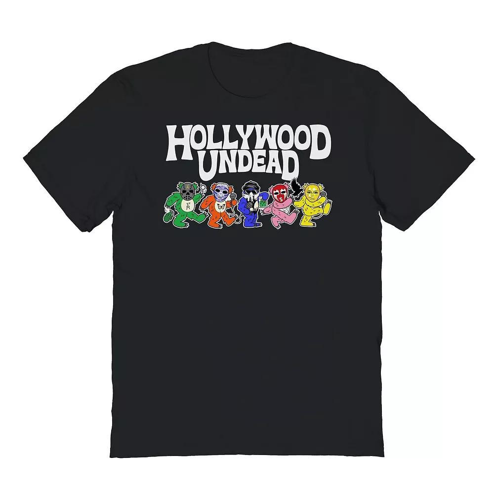 Men's Hollywood Undead Bears Graphic Tee, Size: Medium, Black Product Image