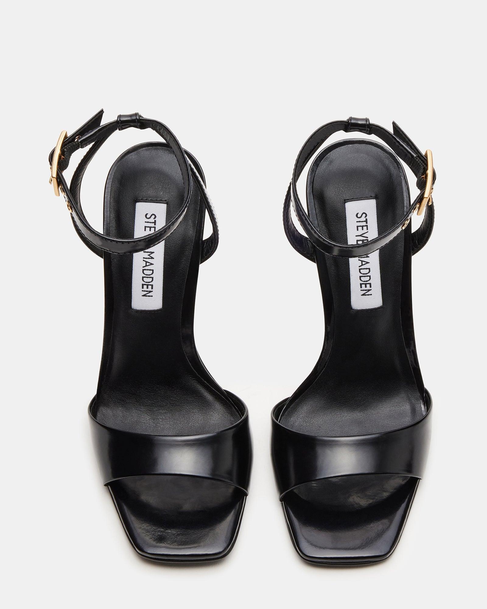 DAPHNEY BLACK LEATHER Female Product Image