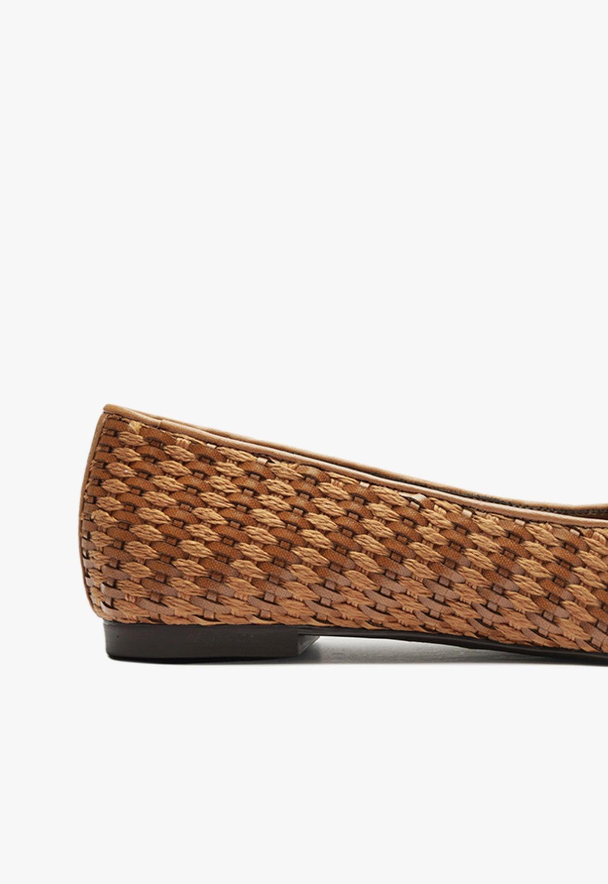 Arissa Straw Ballet Flat Product Image