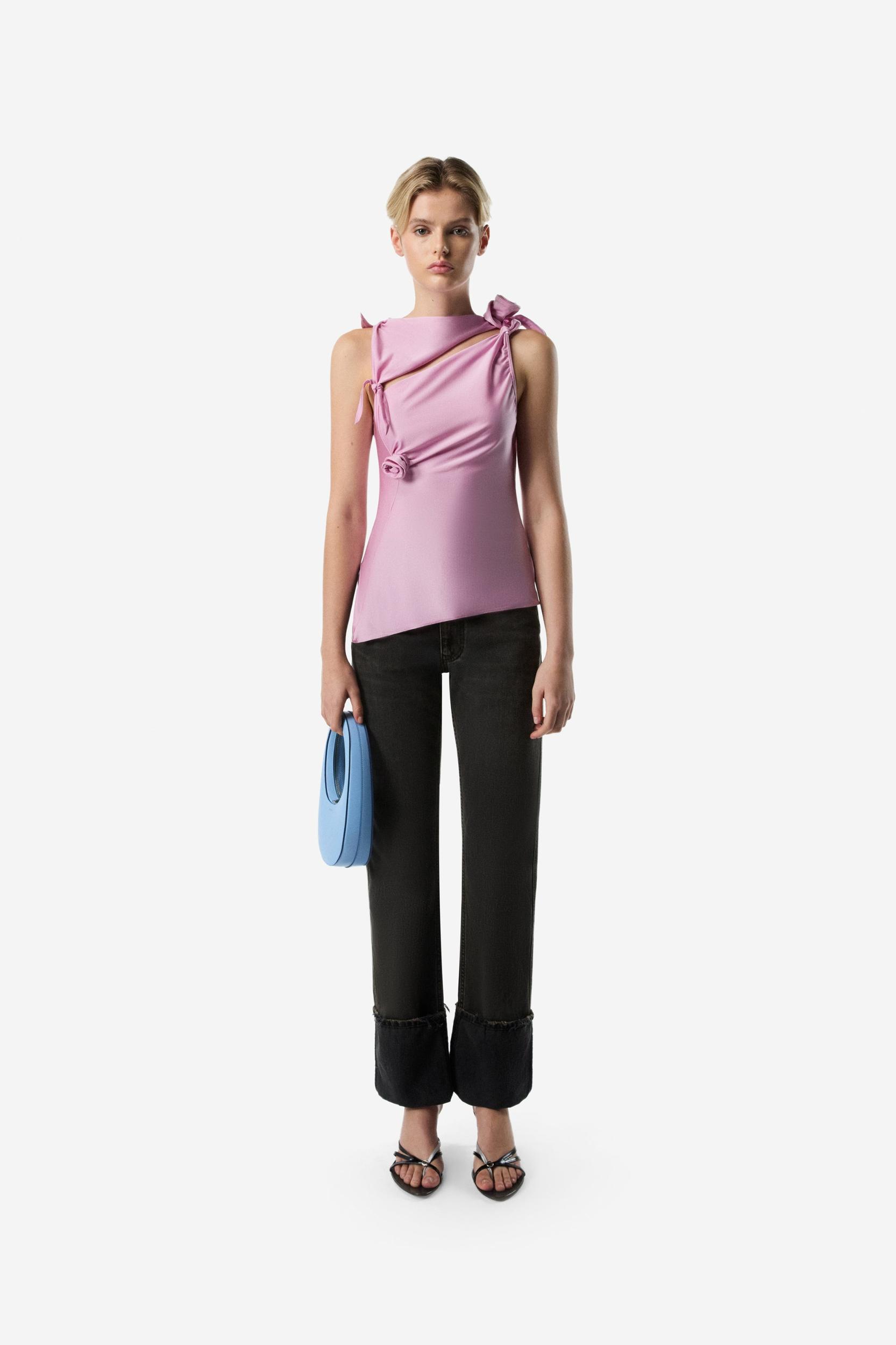 Asymmetric Flower Top Product Image