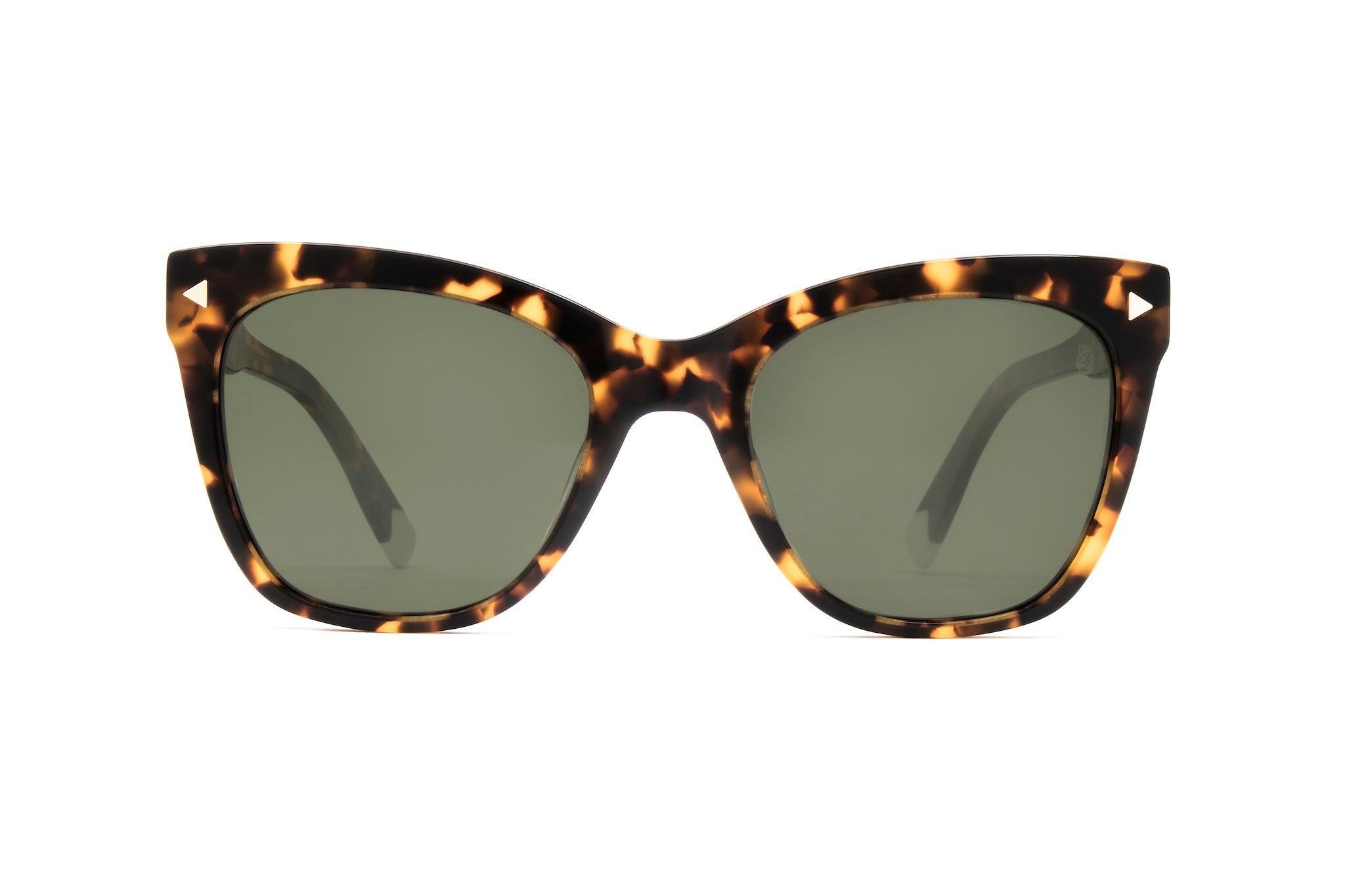 Biscayners Palm Tortoise Women's Sunglasses Female Product Image