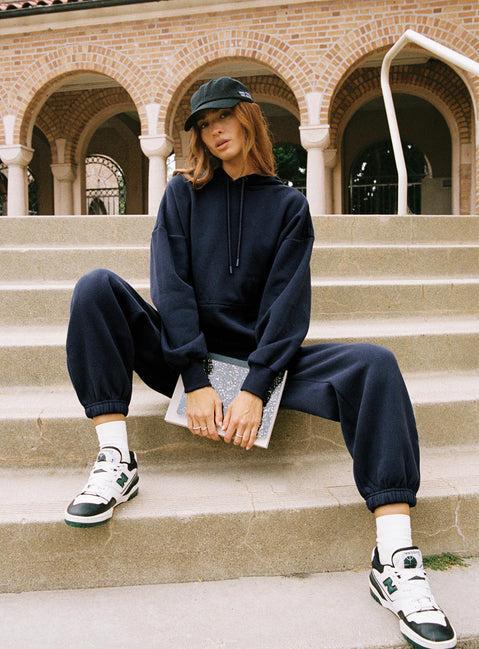 Dream Fleece Classic Hoodie Navy Product Image