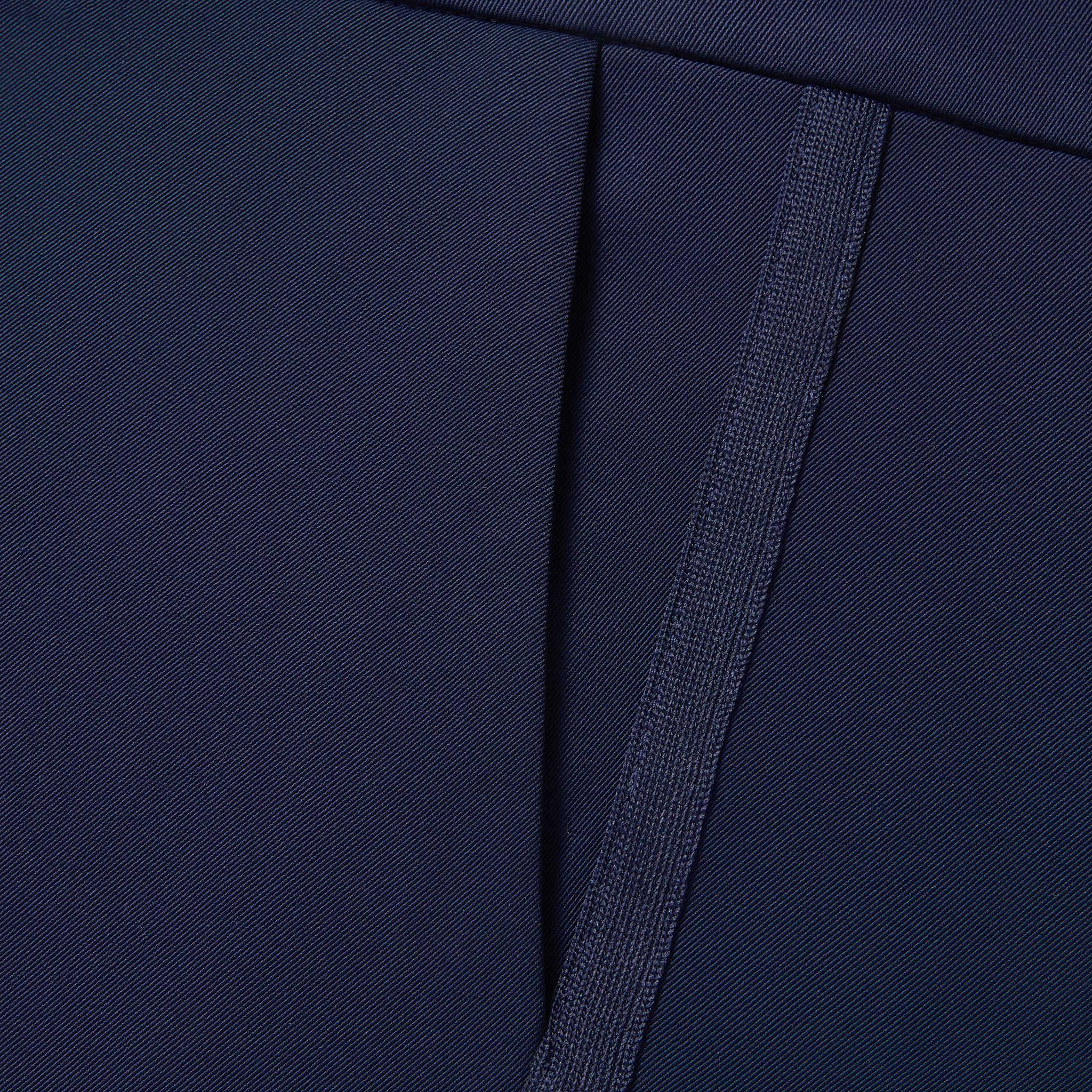STRETCH TECH TWILL MID RISE STRAIGHT TAPERED LEG TROUSER Product Image