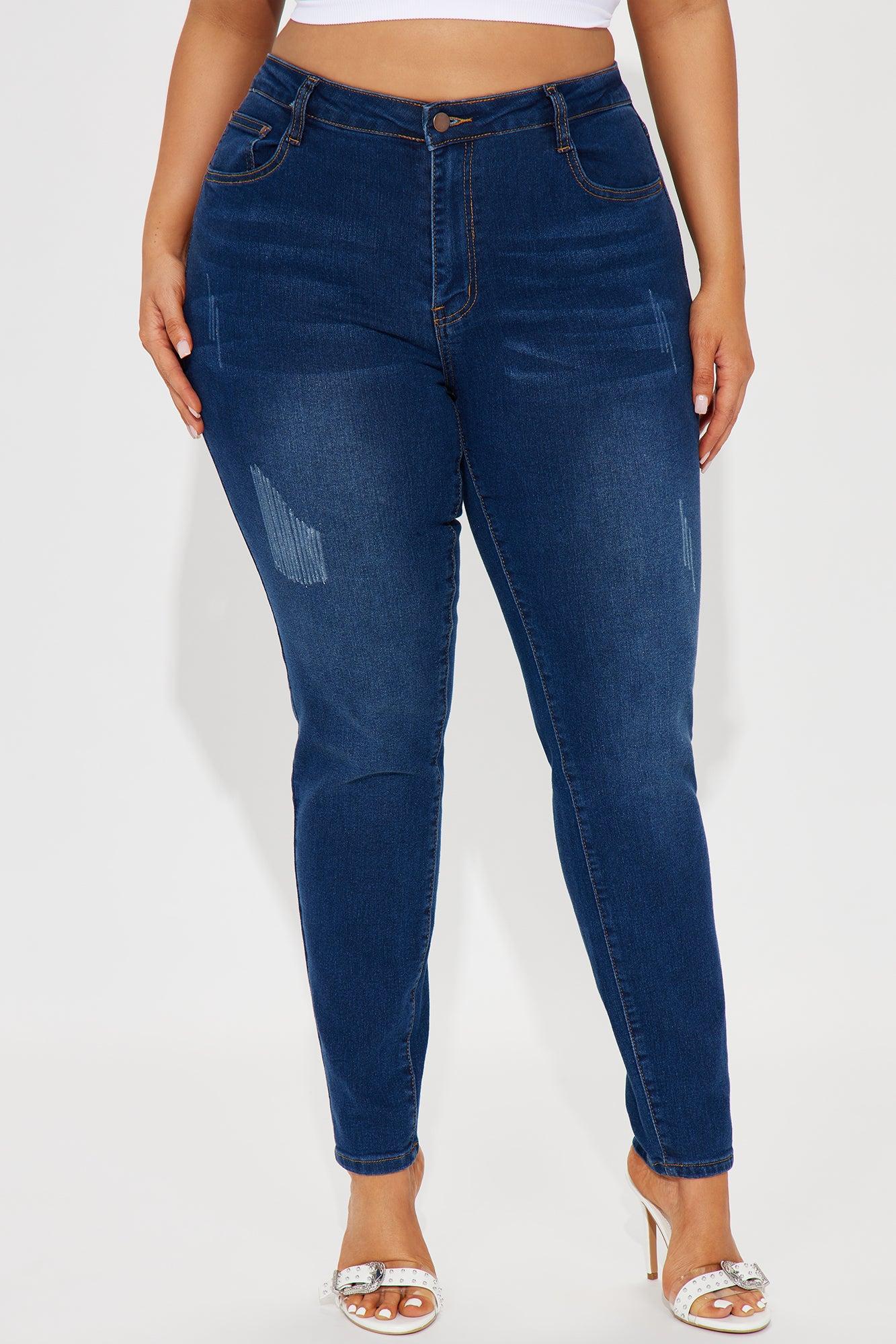 Alika Skinny Jeans - Dark Denim Product Image
