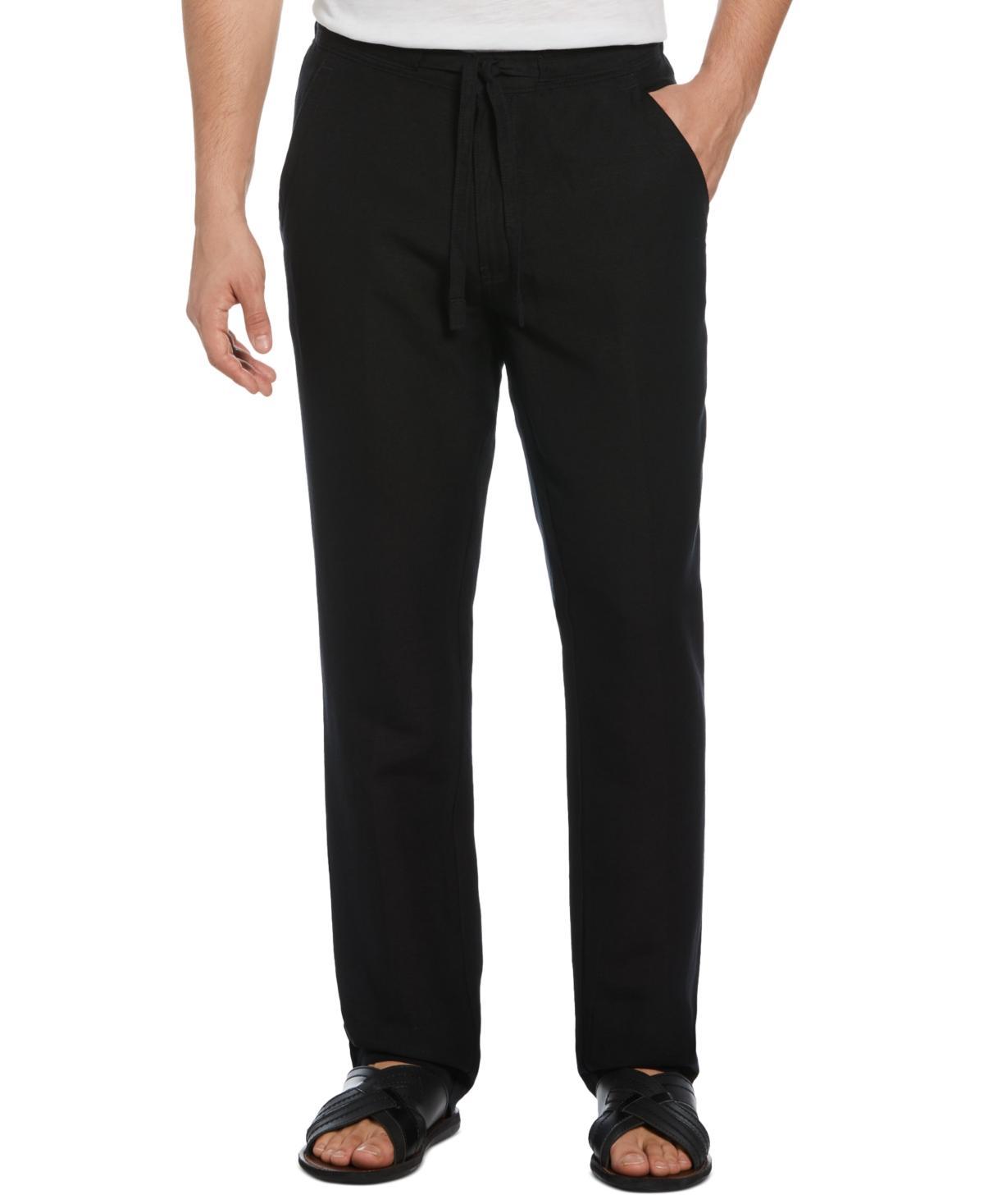 Men's Cubavera Linen Blend Drawstring Pants, Size: XXLARGE 32, Silver Product Image