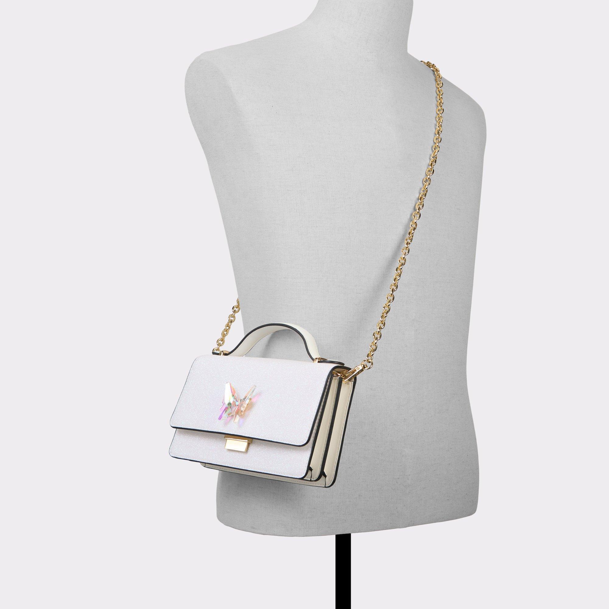 ALDO Karlowalitax - Women's Crossbody Handbag - White Product Image